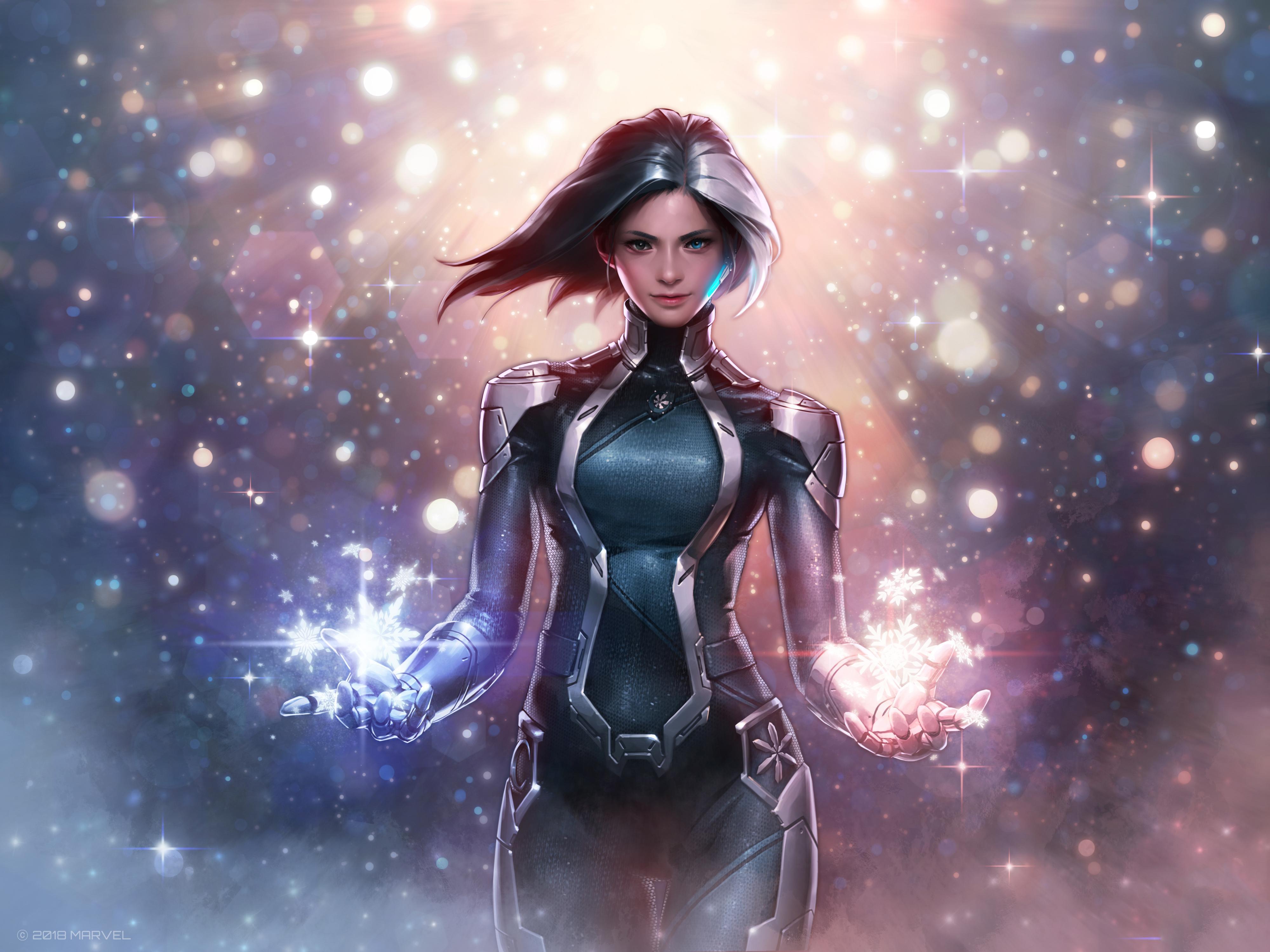 Marvel Future Fight Luna Snow, HD Games, 4k Wallpaper