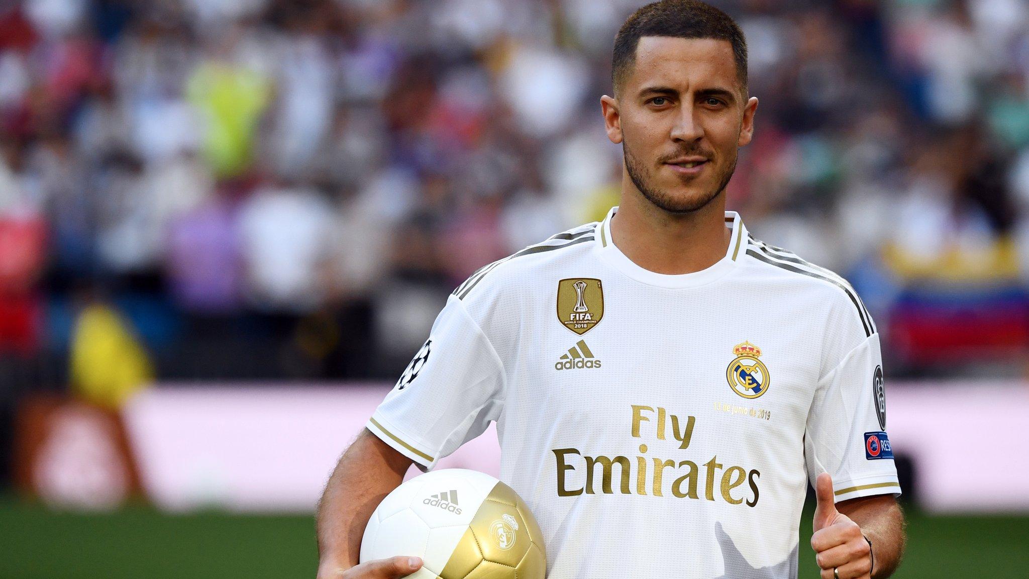 Eden Hazard: Real Madrid's new signing presented in front