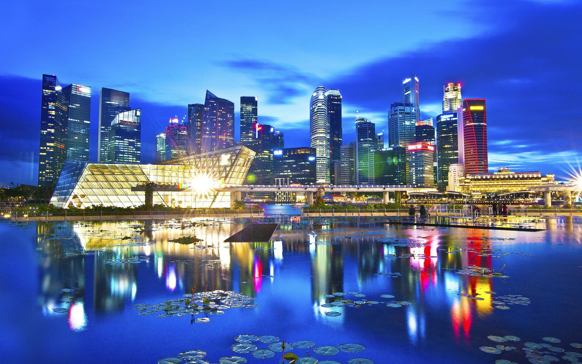 Singapore Reflection Wallpapers - Wallpaper Cave