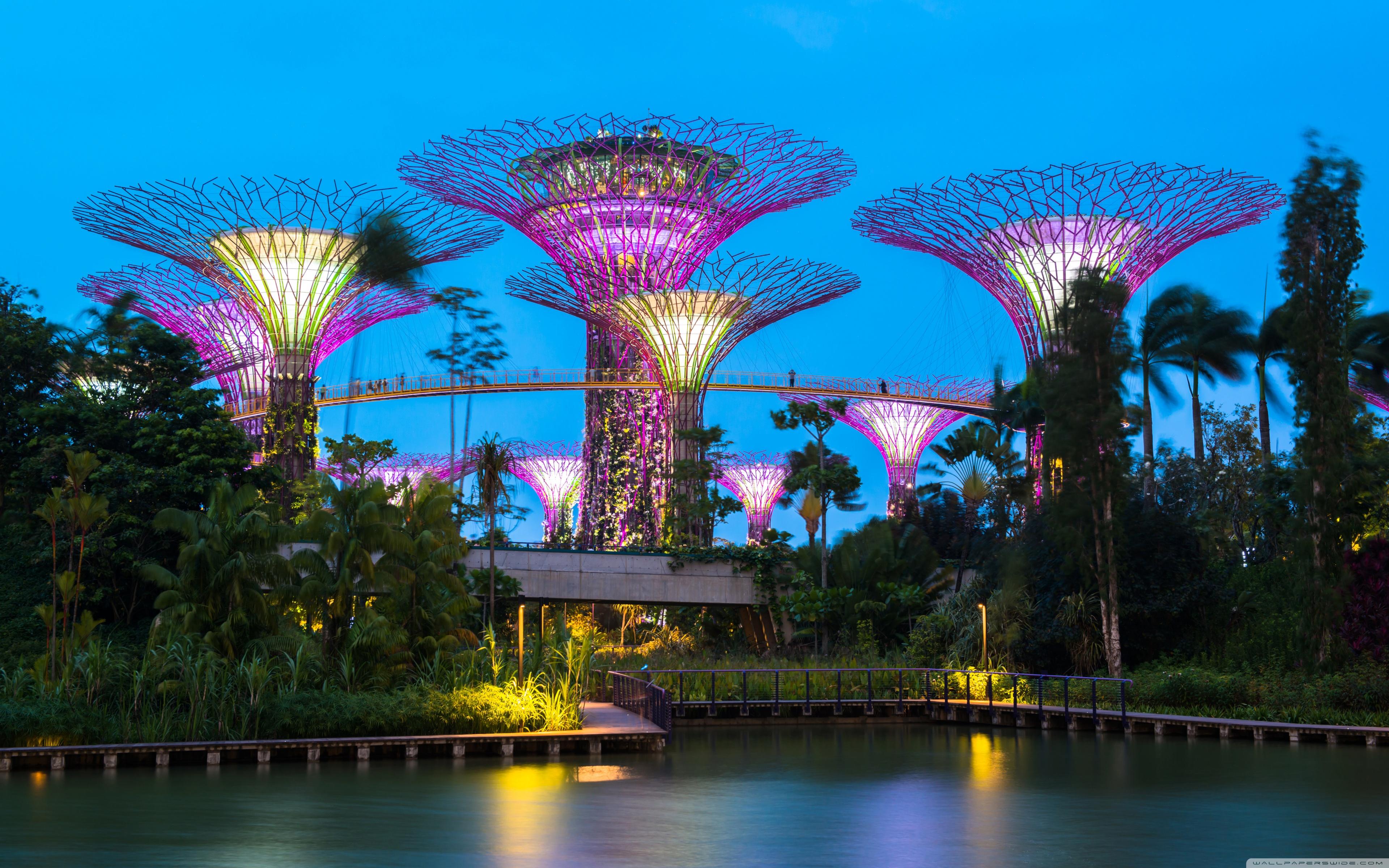 Gardens By The Bay In Singapore wallpaper