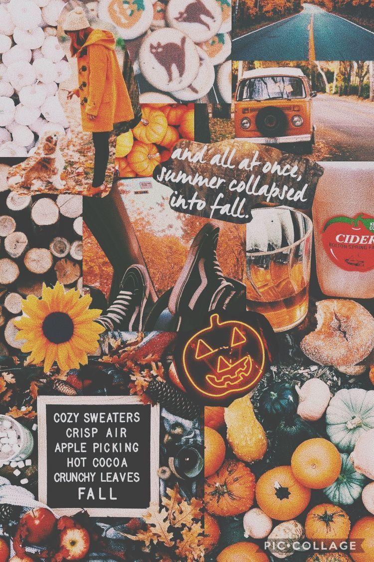 autumn background images aesthetic