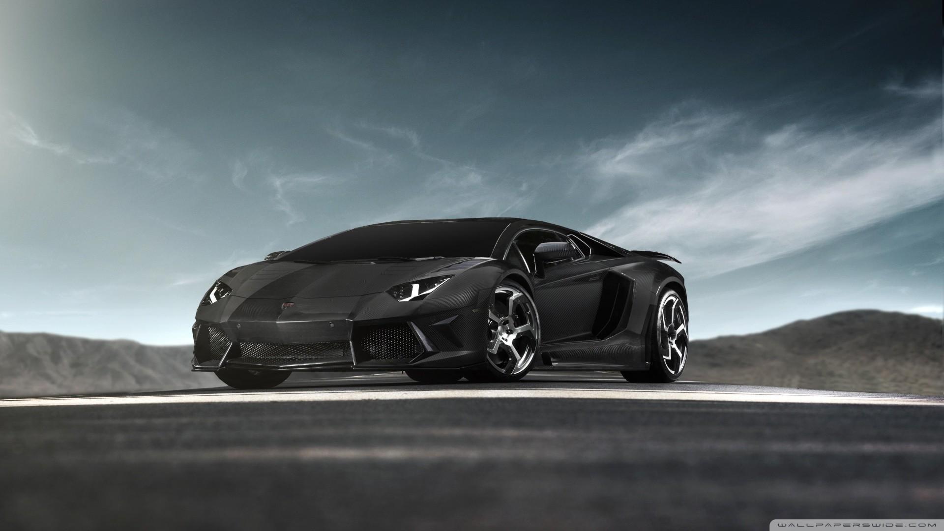 Black Lamborghini Wallpaper