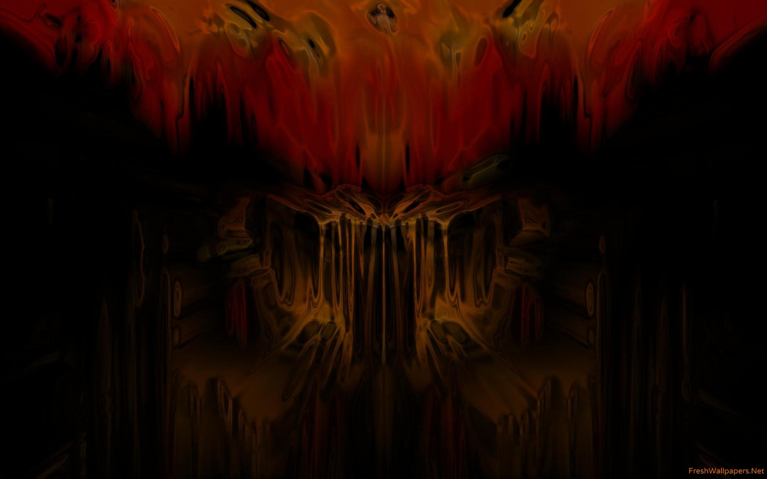 Red paint splash wallpaper