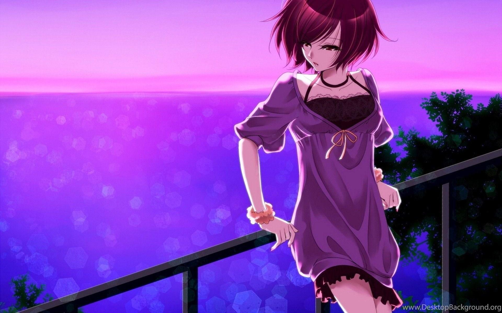 Cute Anime Girl Wallpaper Desktop Background
