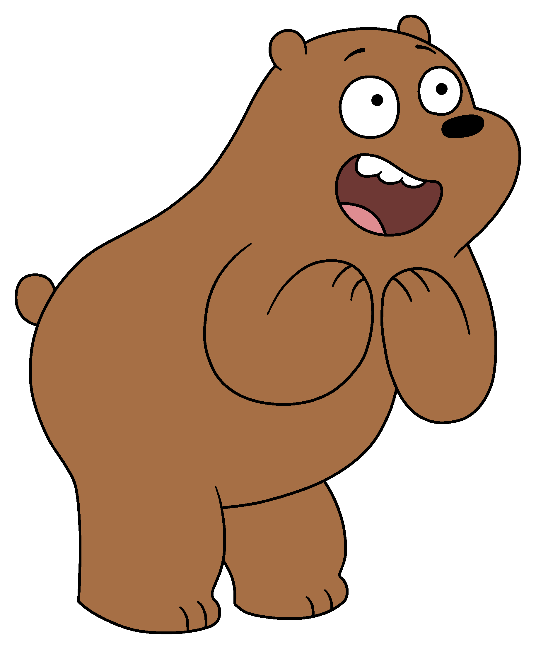 Grizzly Bear. We Bare Bears