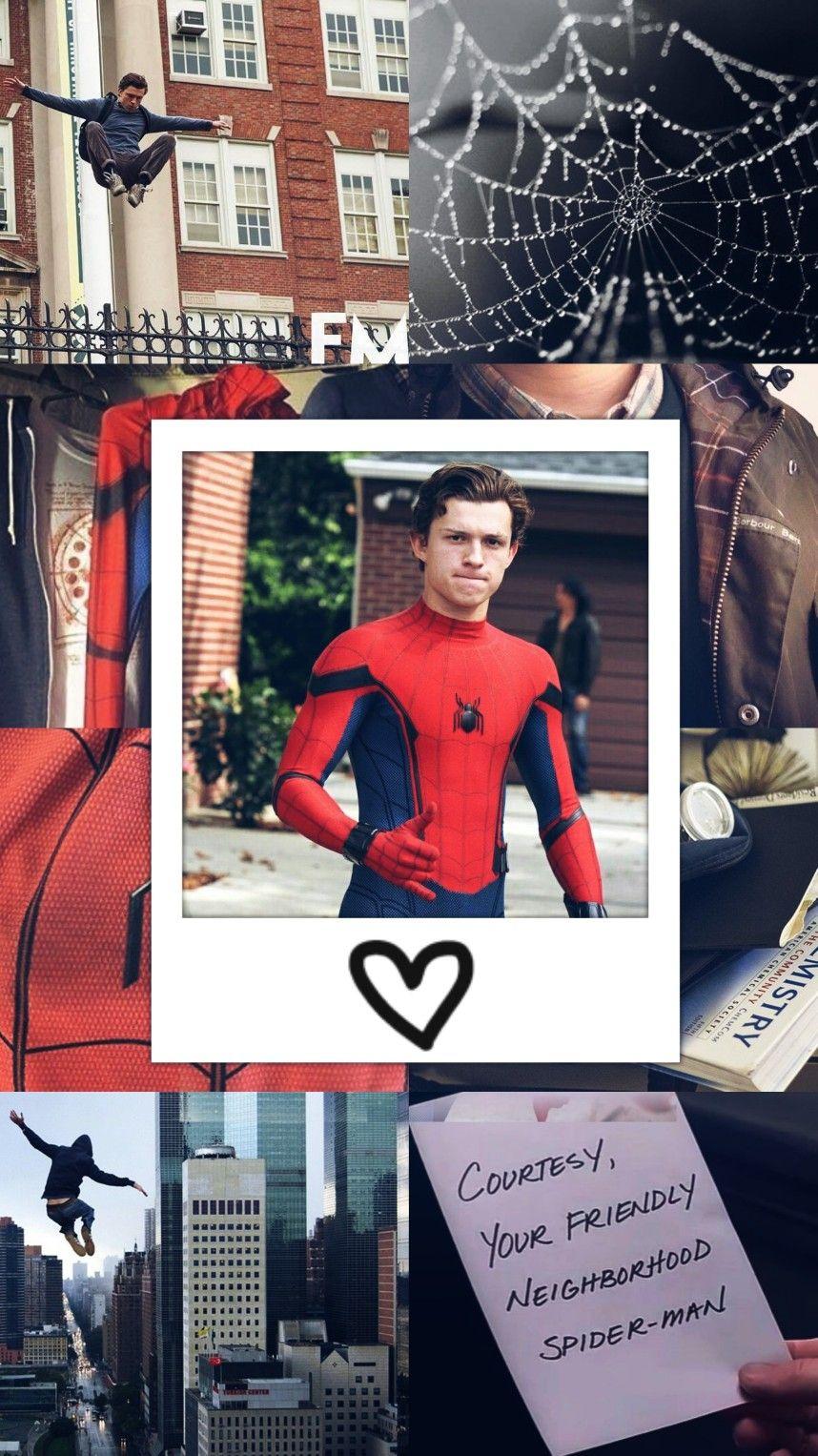 Peter Parker.. Spider Man.. Tom Holland Lockscreen