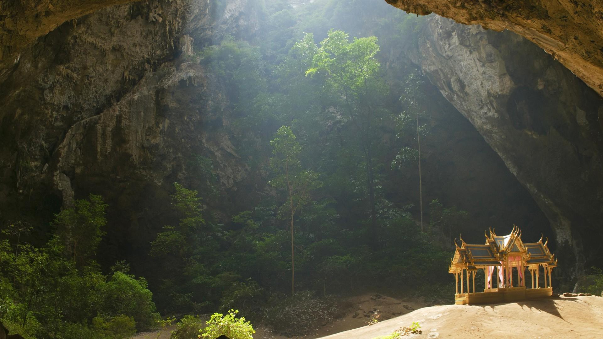 caves, landscapes, National Park, Thailand wallpaper