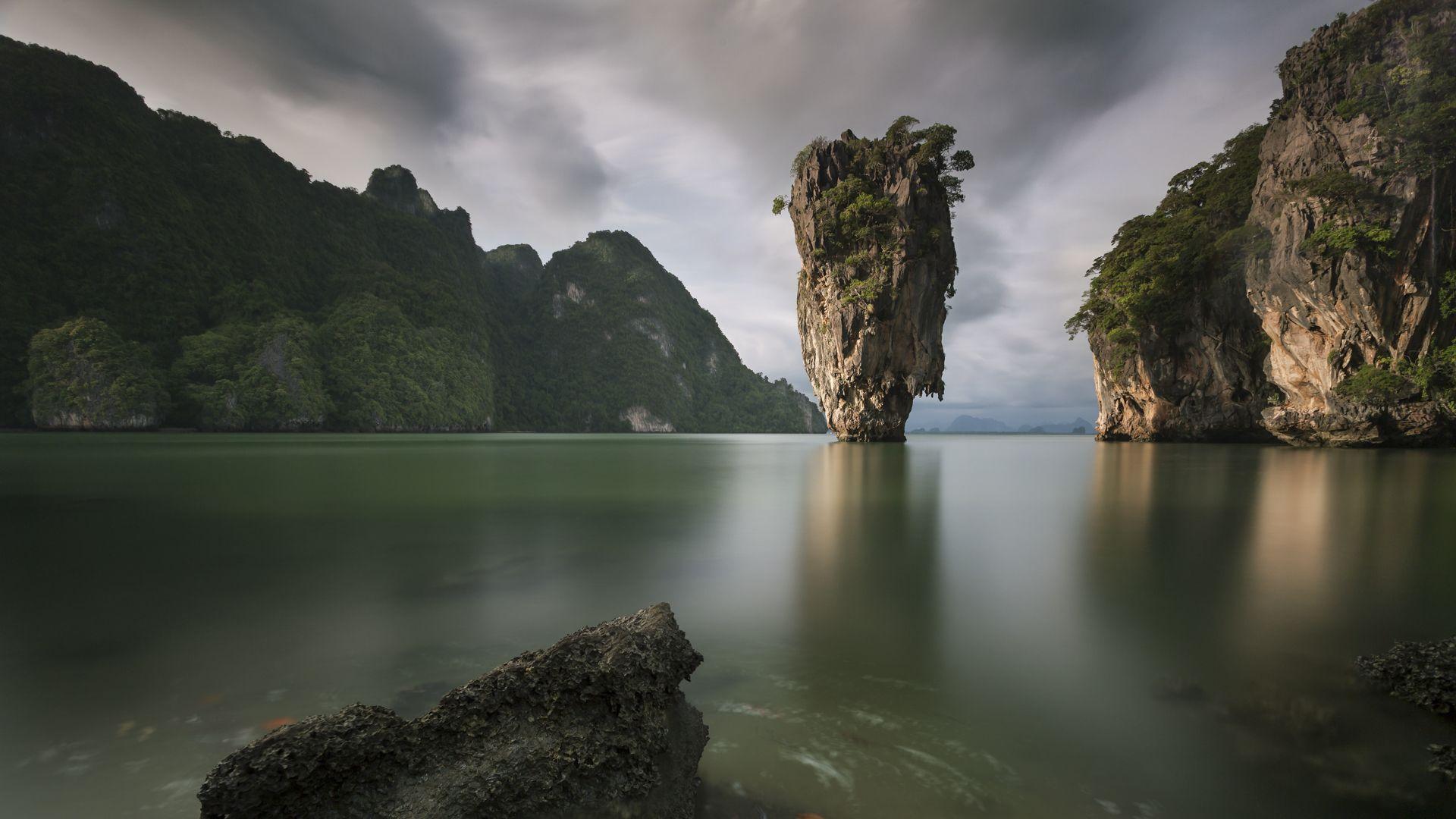 Khao Phing Kan(Island in Thailand), wallpaper