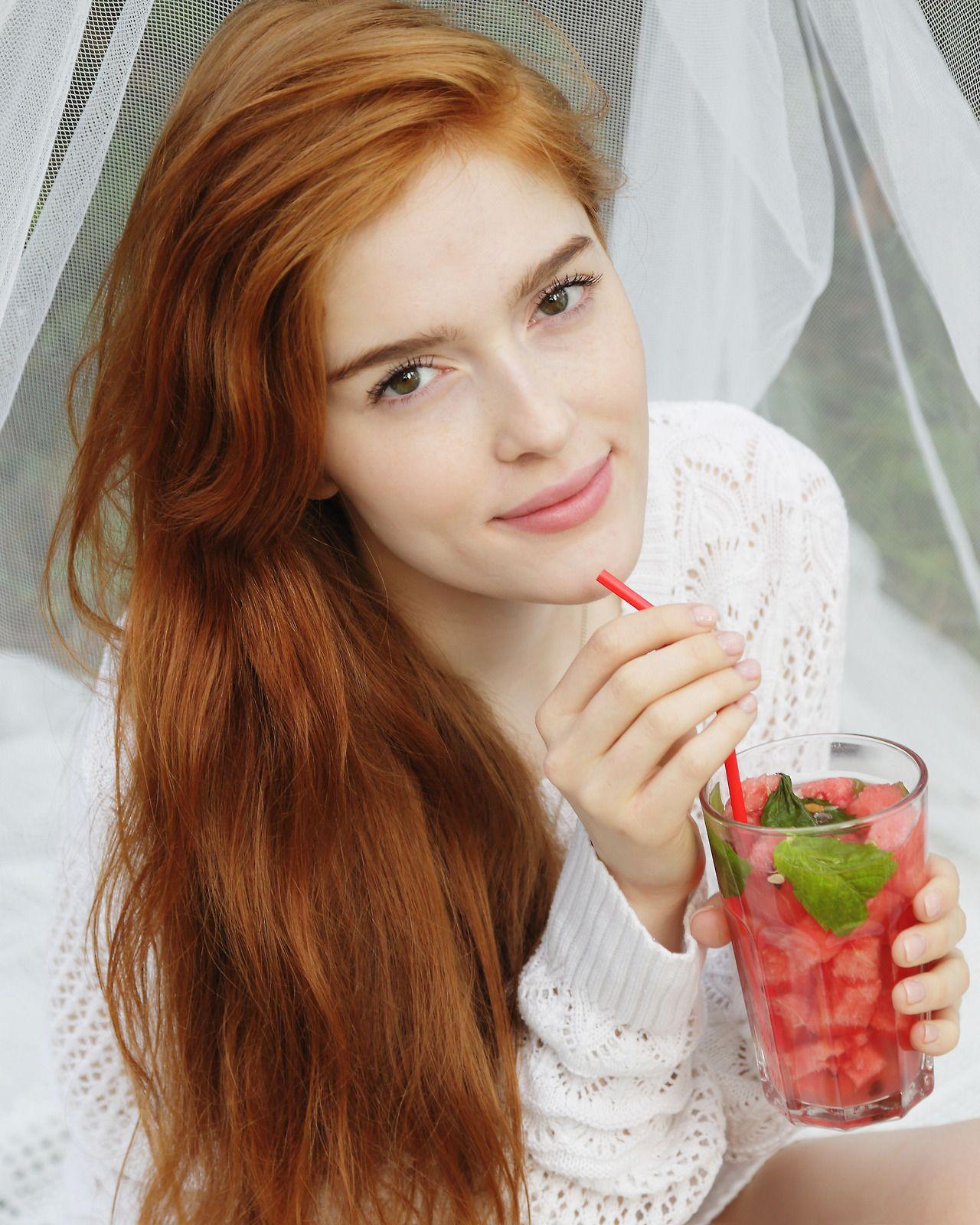 Jia Lissa. Ginger snaps. Pale redhead, Beautiful