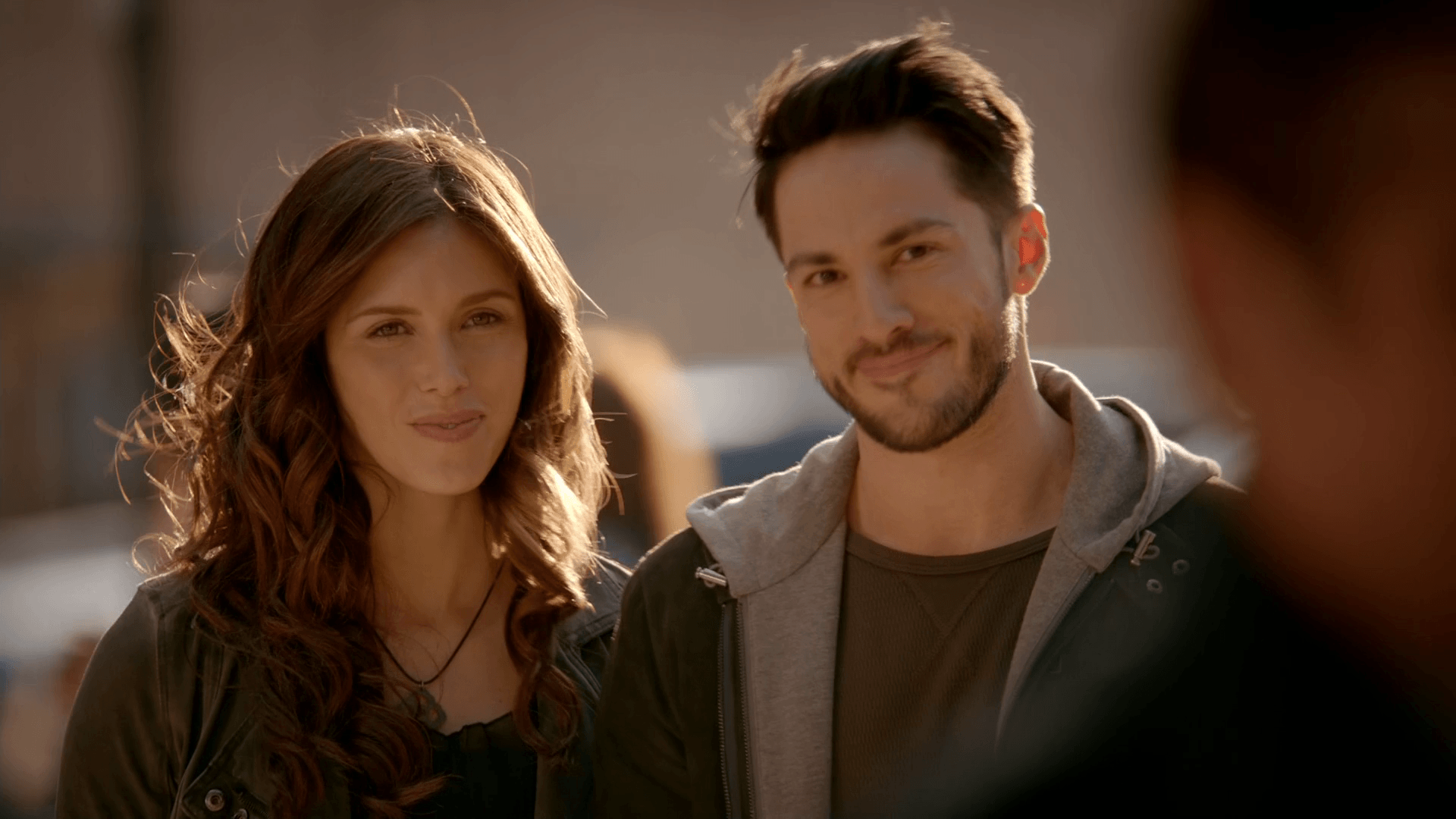 Tyler and Vicki. The Vampire Diaries