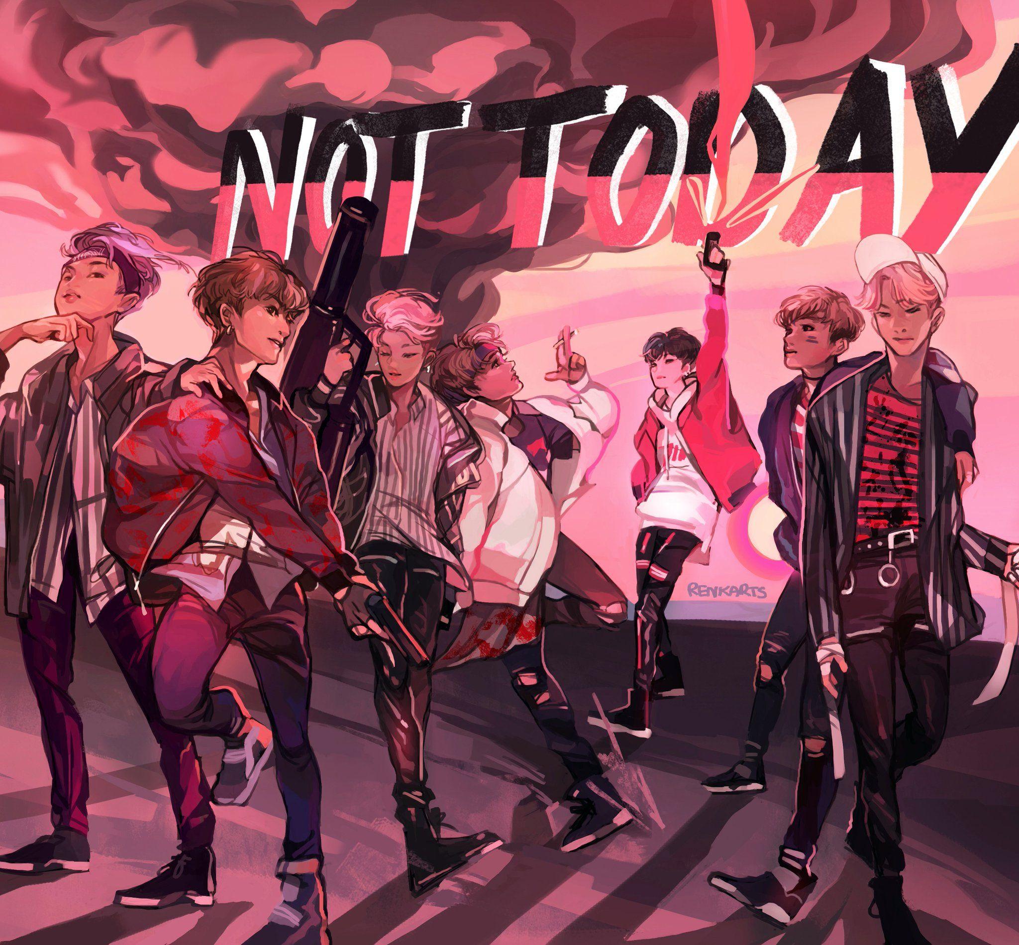 noran. Twitter. Bts chibi, Bts drawings, Bts