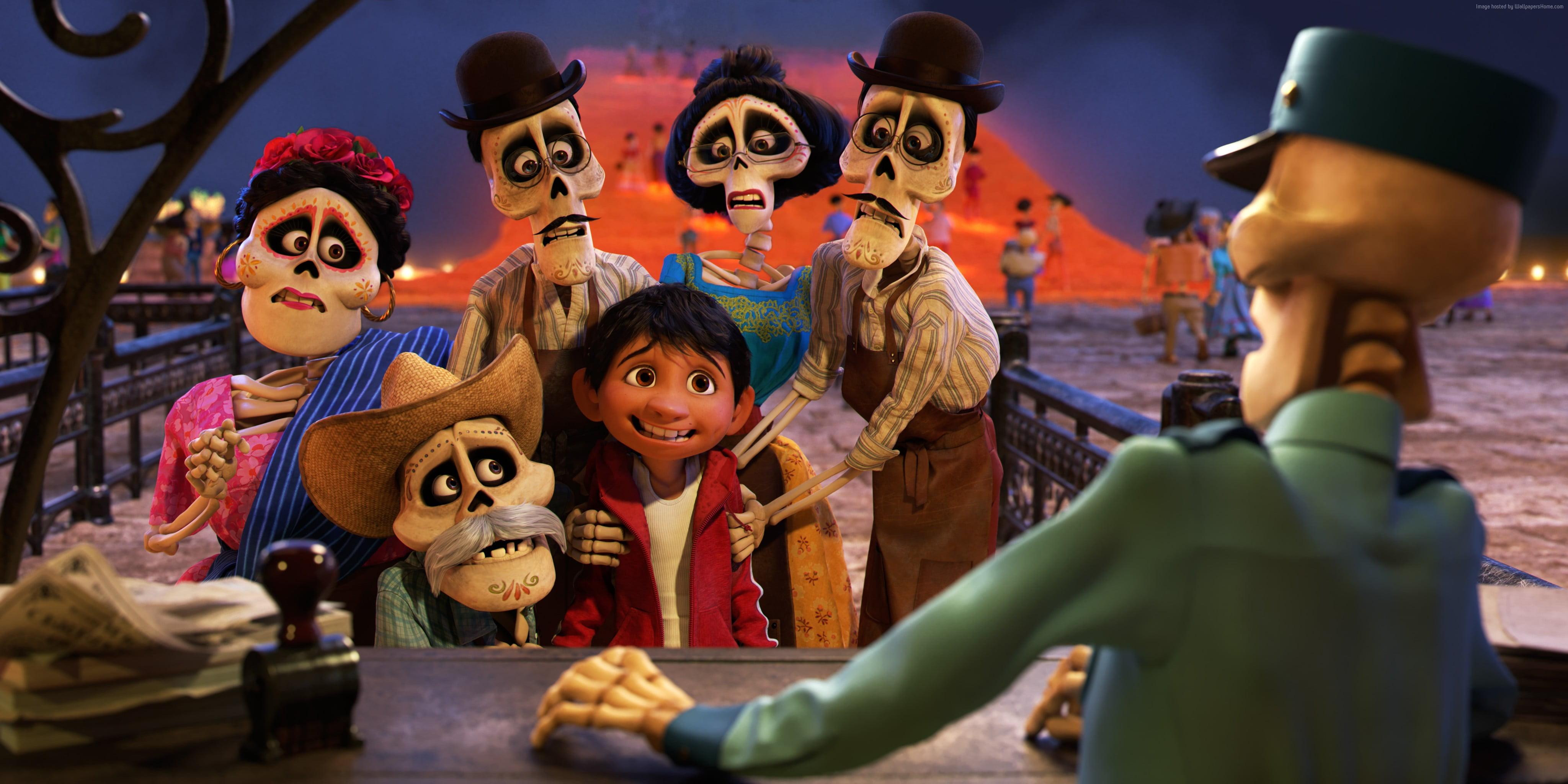 Disney Pixar Coco movie poster HD wallpaper