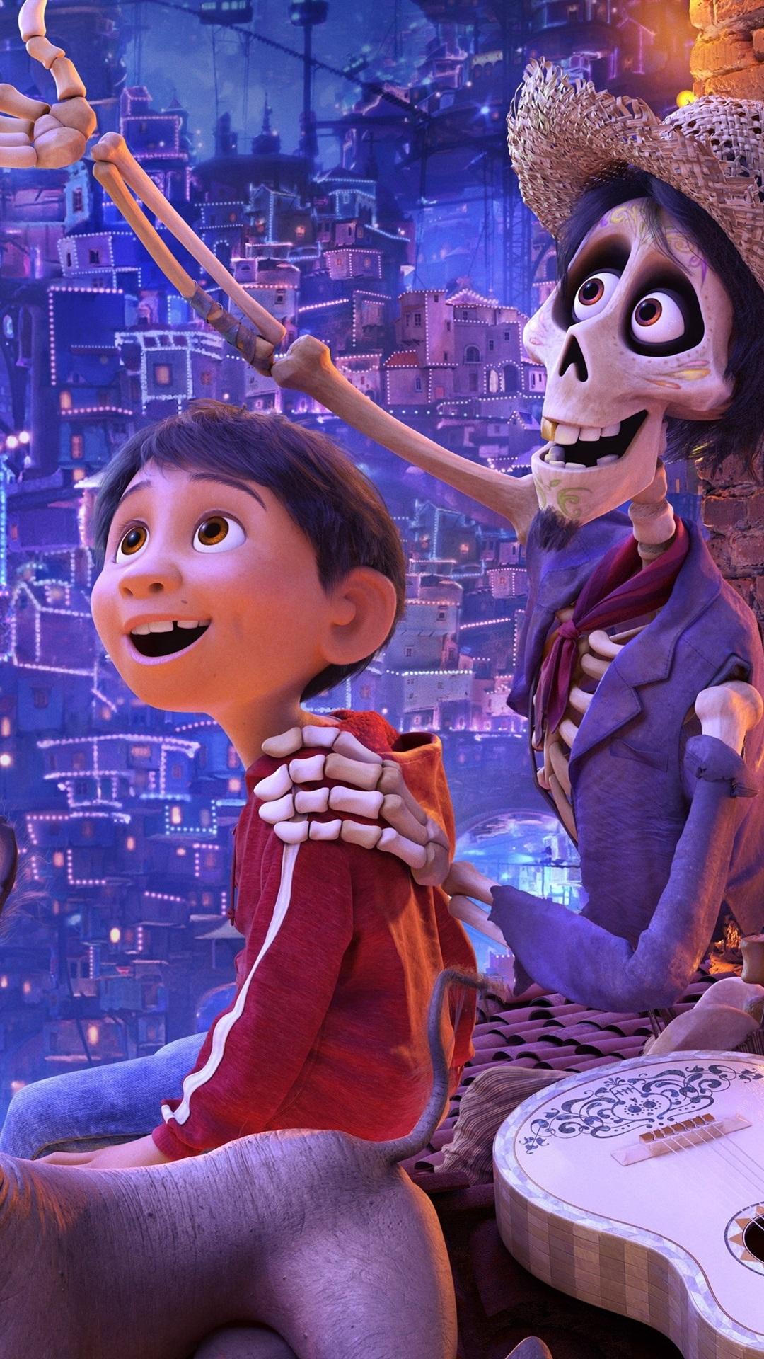 Coco, 2017 Disney Movie 1080x1920 .best Wallpaper.net