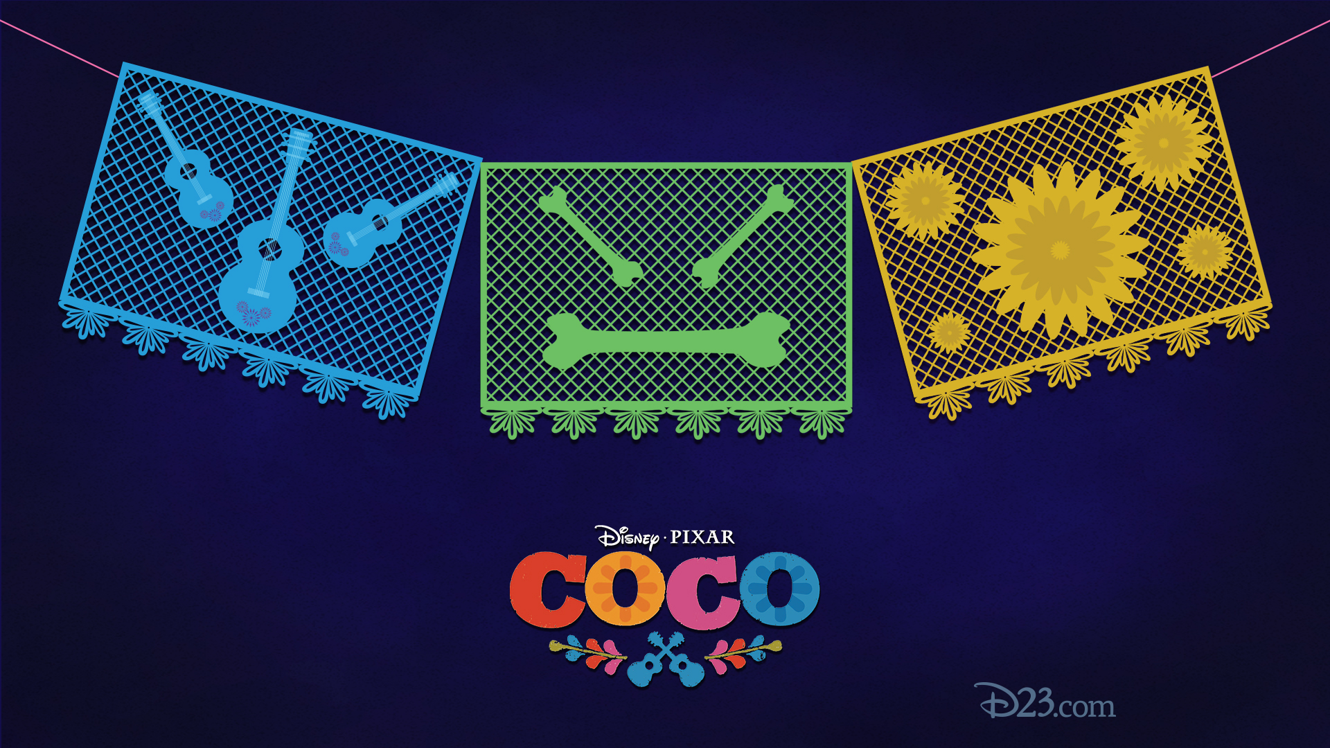 Celebrate Disney•Pixar's Coco with These Papel Picado