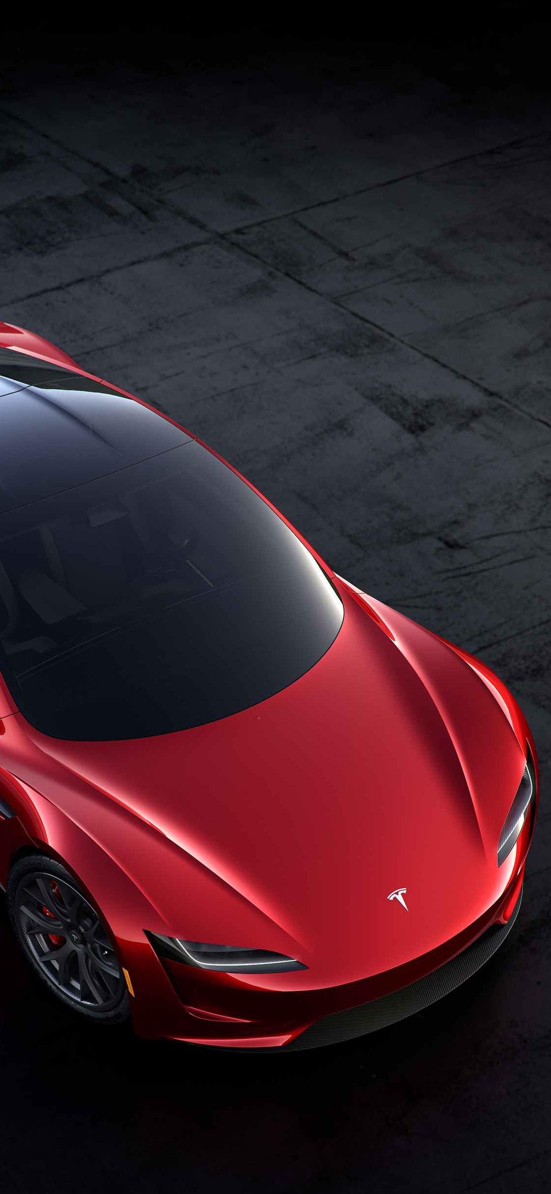 Tesla Roadster 2020 Wallpaper For iPhone X, iPad And Mac
