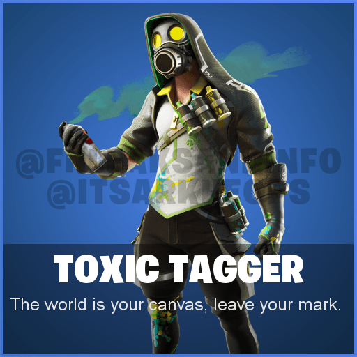 Toxic Tagger Fortnite wallpaper