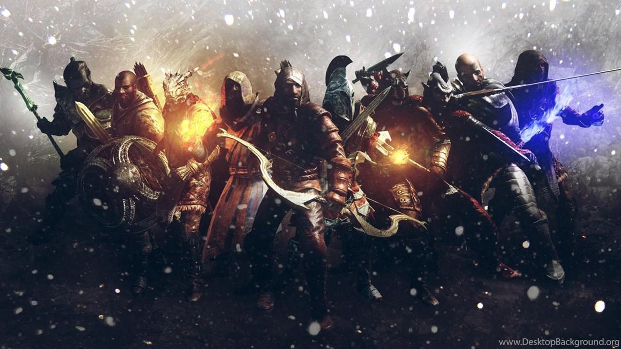 Wallpaper Warriors Orochi Free The Elder Scrolls V Skyrim