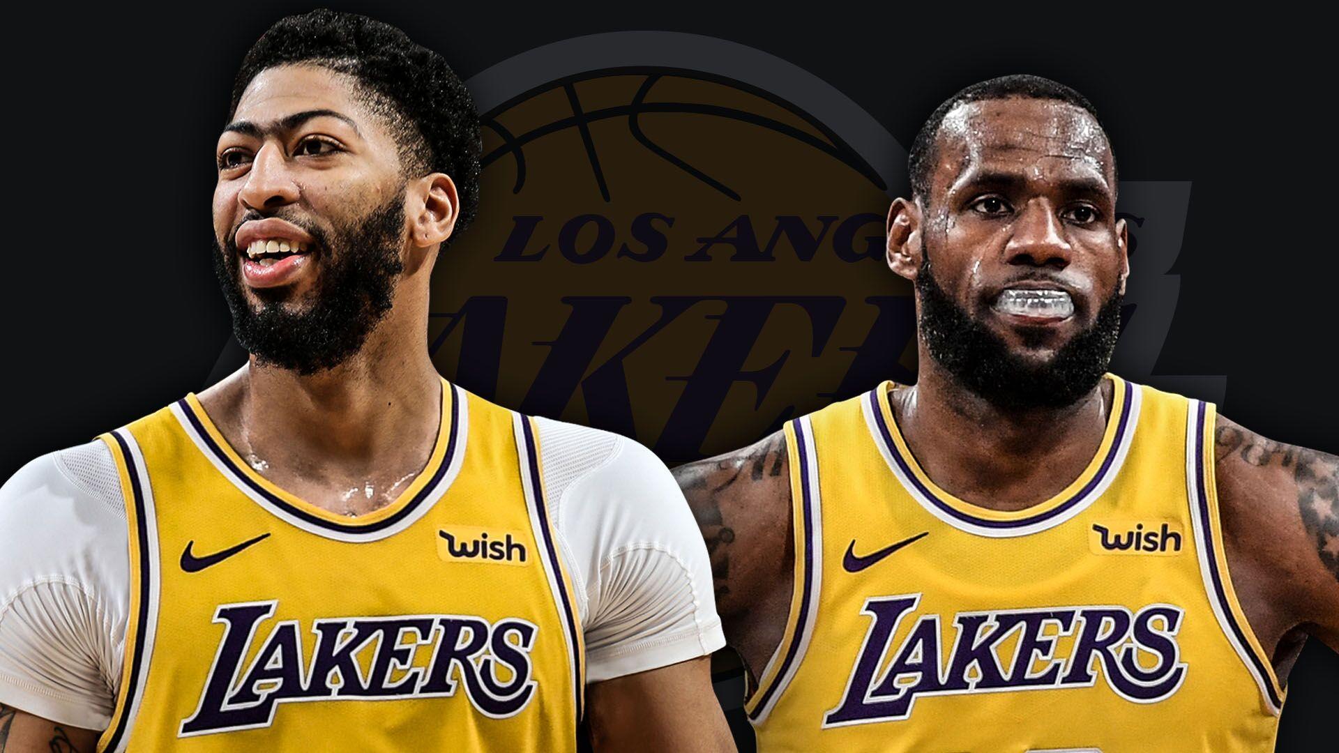 lebron james and anthony davis wallpapers wallpaper cave lebron james and anthony davis