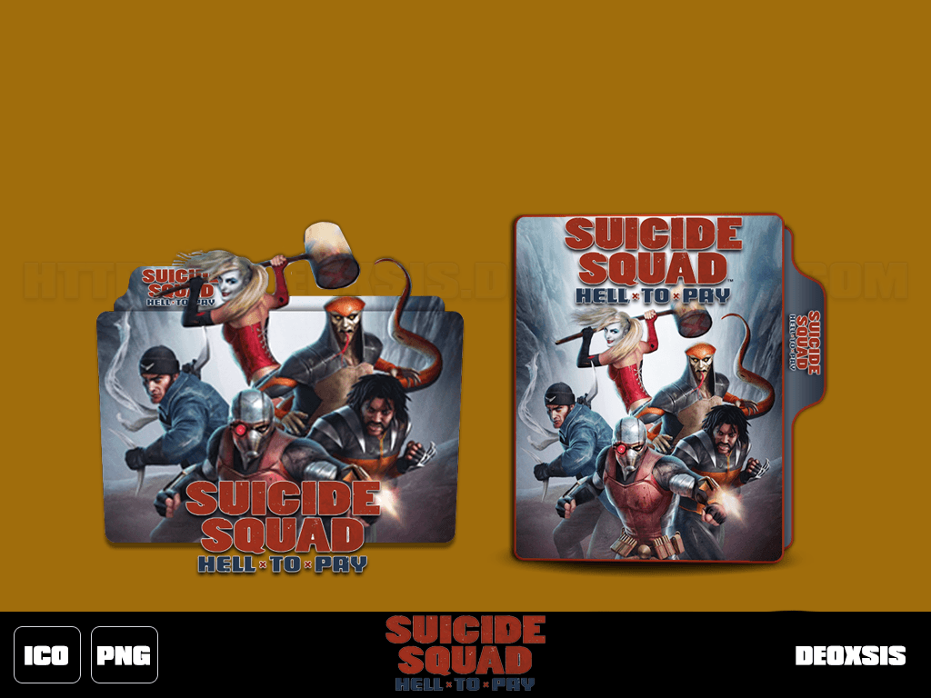 Suicide Squad Hell to Play [2018] Folder Icon