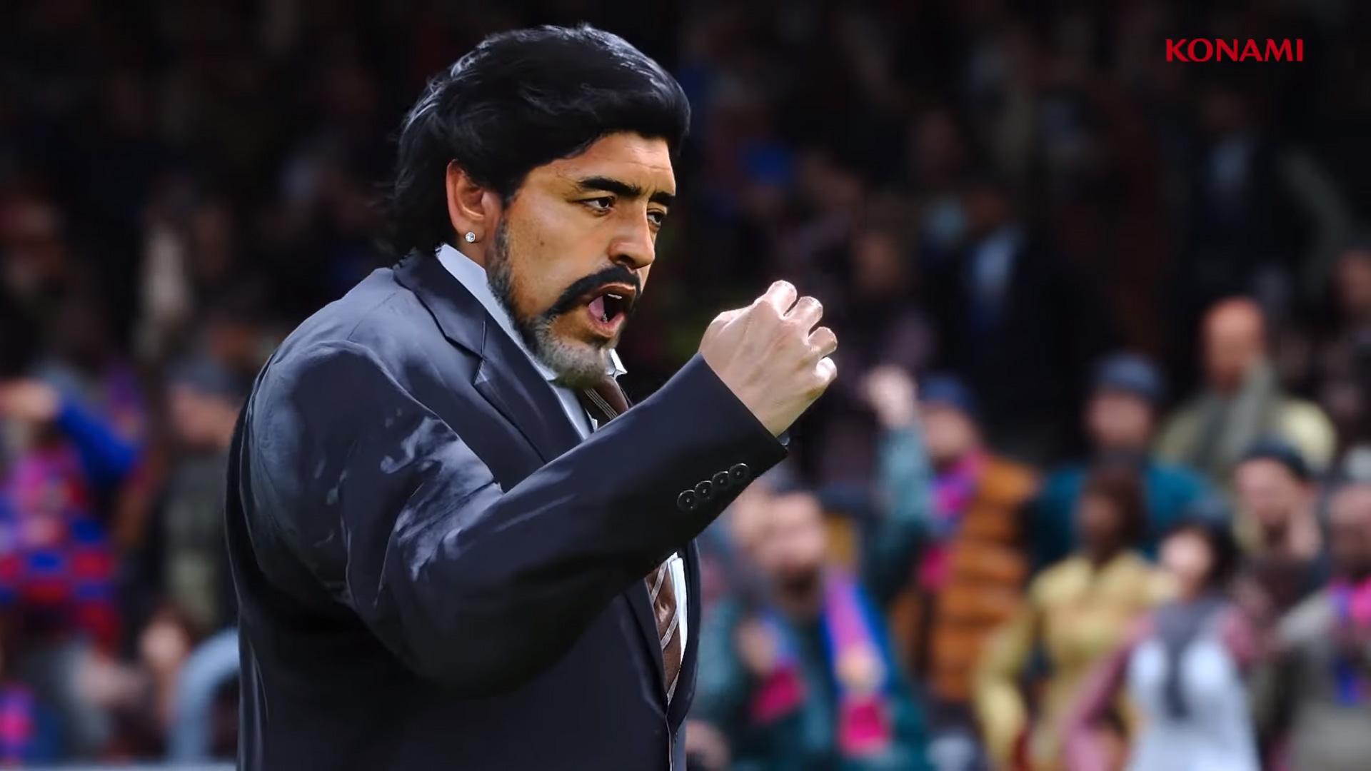 PES 2020 reveal trailer shows new legend managers feature
