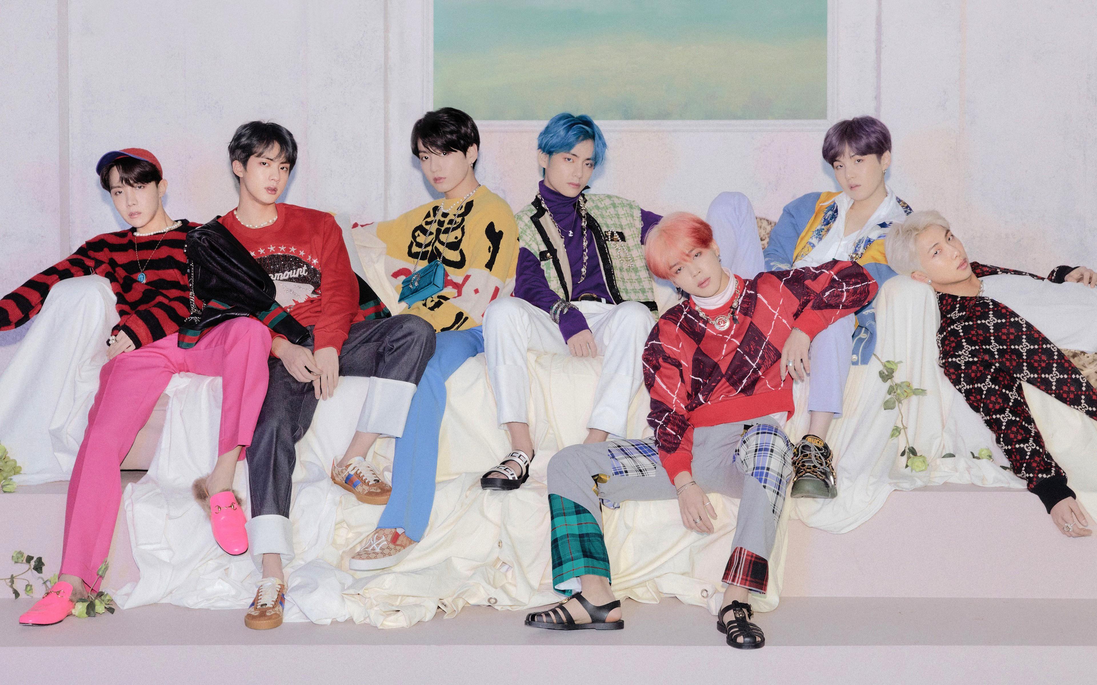 BTS Map of the Soul: Persona Members 4K Wallpapers