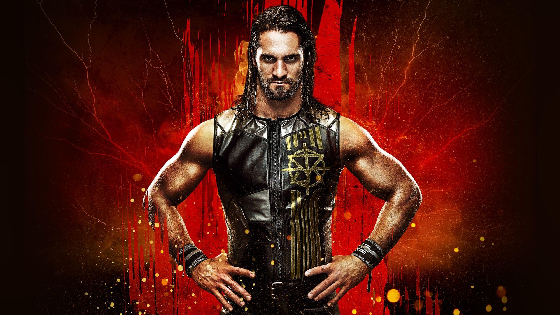 Wwe2k18 Wallpaper Seth Rollins Artwork 2k18 License