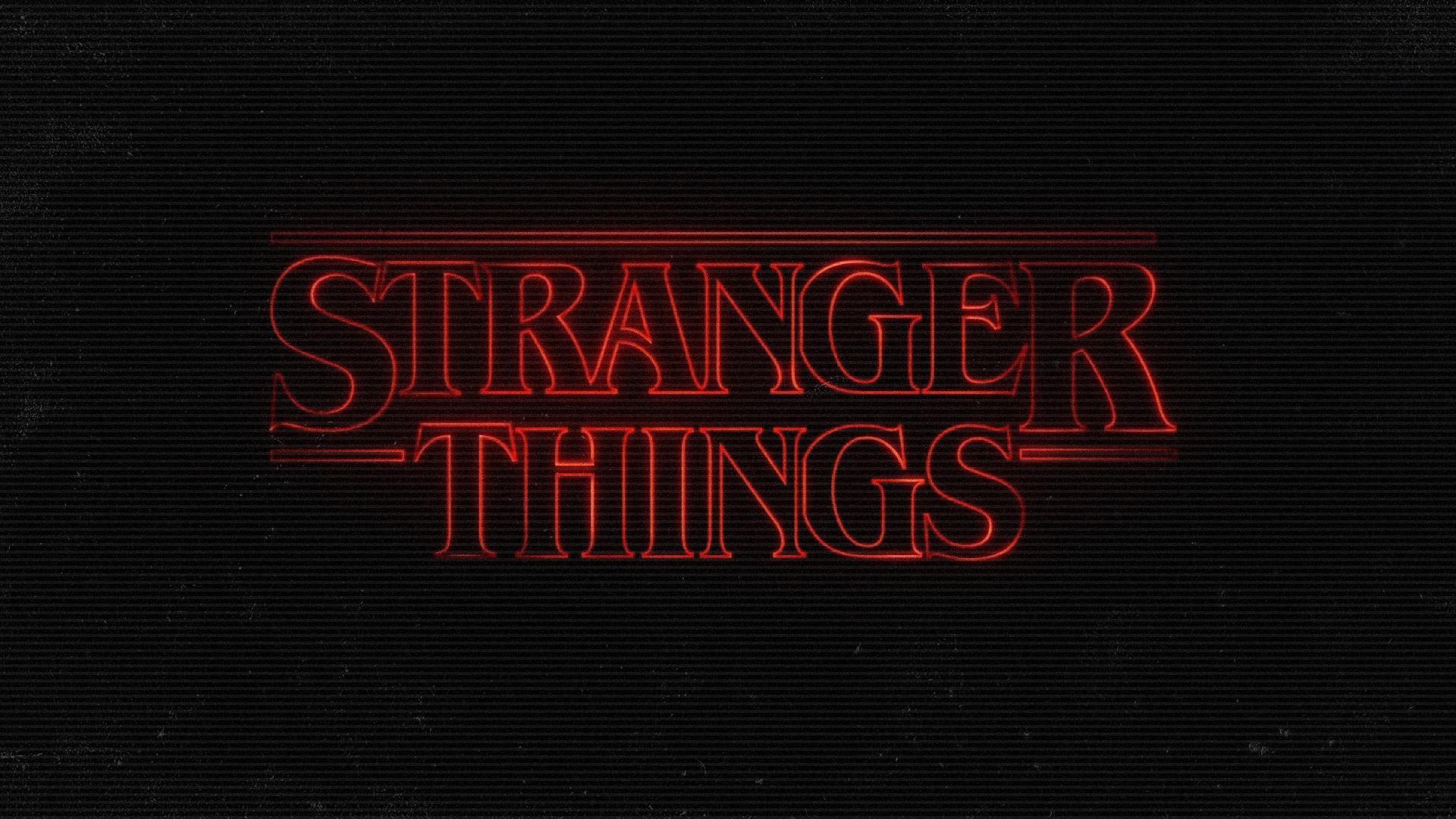 Stranger Things Logo Wallpaper 56292 1920x1080px