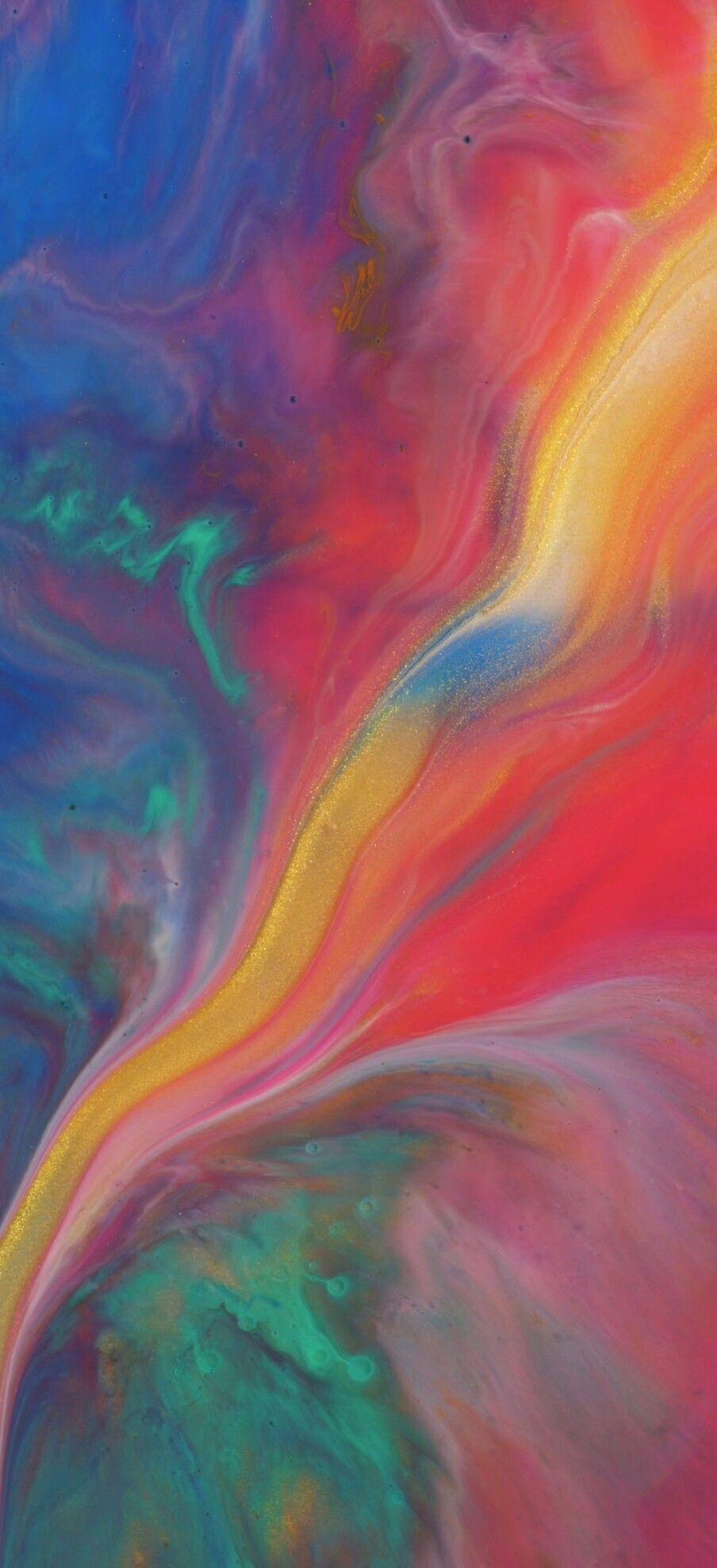 New IPHONE X stock wallpaper. Colorful wallpaper, iPhone