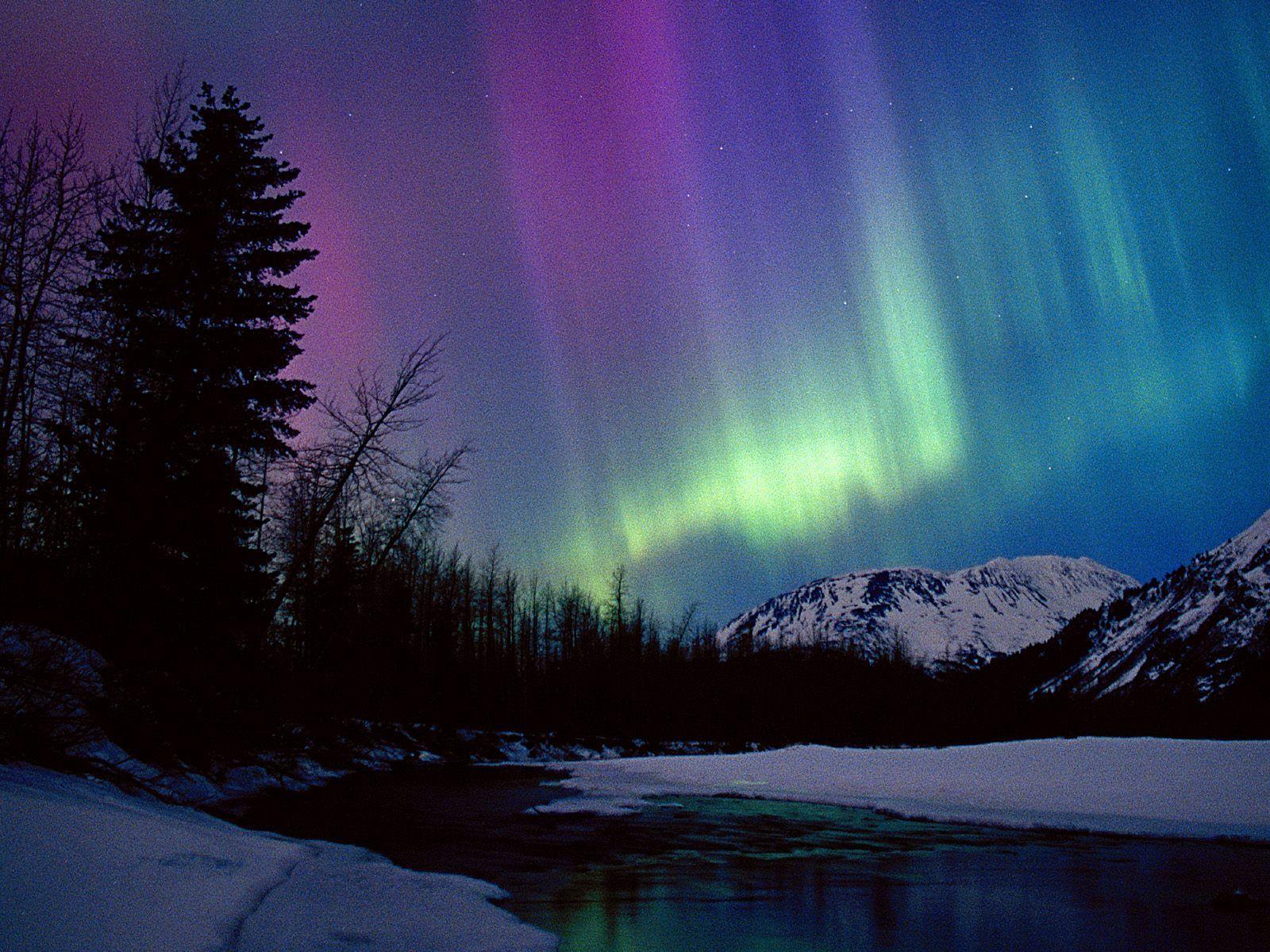 I've always wanted to see the northern lights in Alaska. So