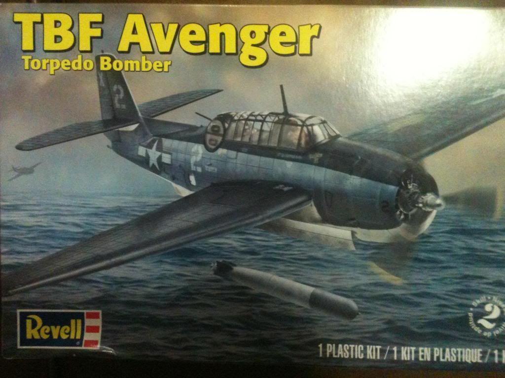 48 Revell TBF Avenger Modeler
