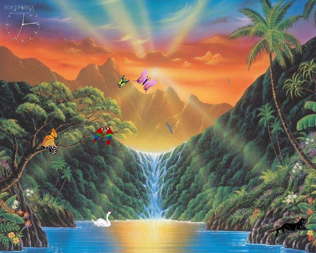 God Paradise Wallpaper