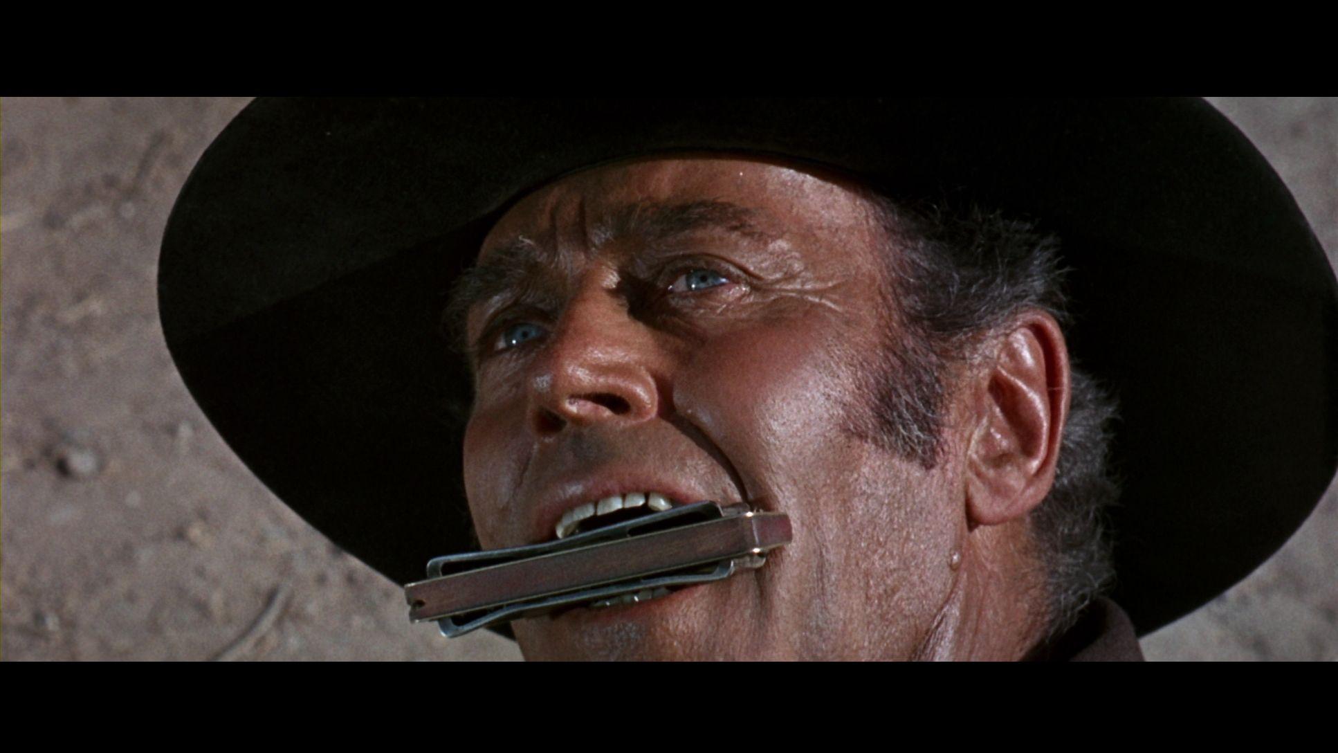 Once Upon a Time in the West. Frank realises who Harmonica