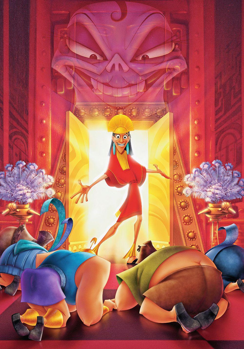 The Emperor's New Groove movie poster. Disney. Emperors