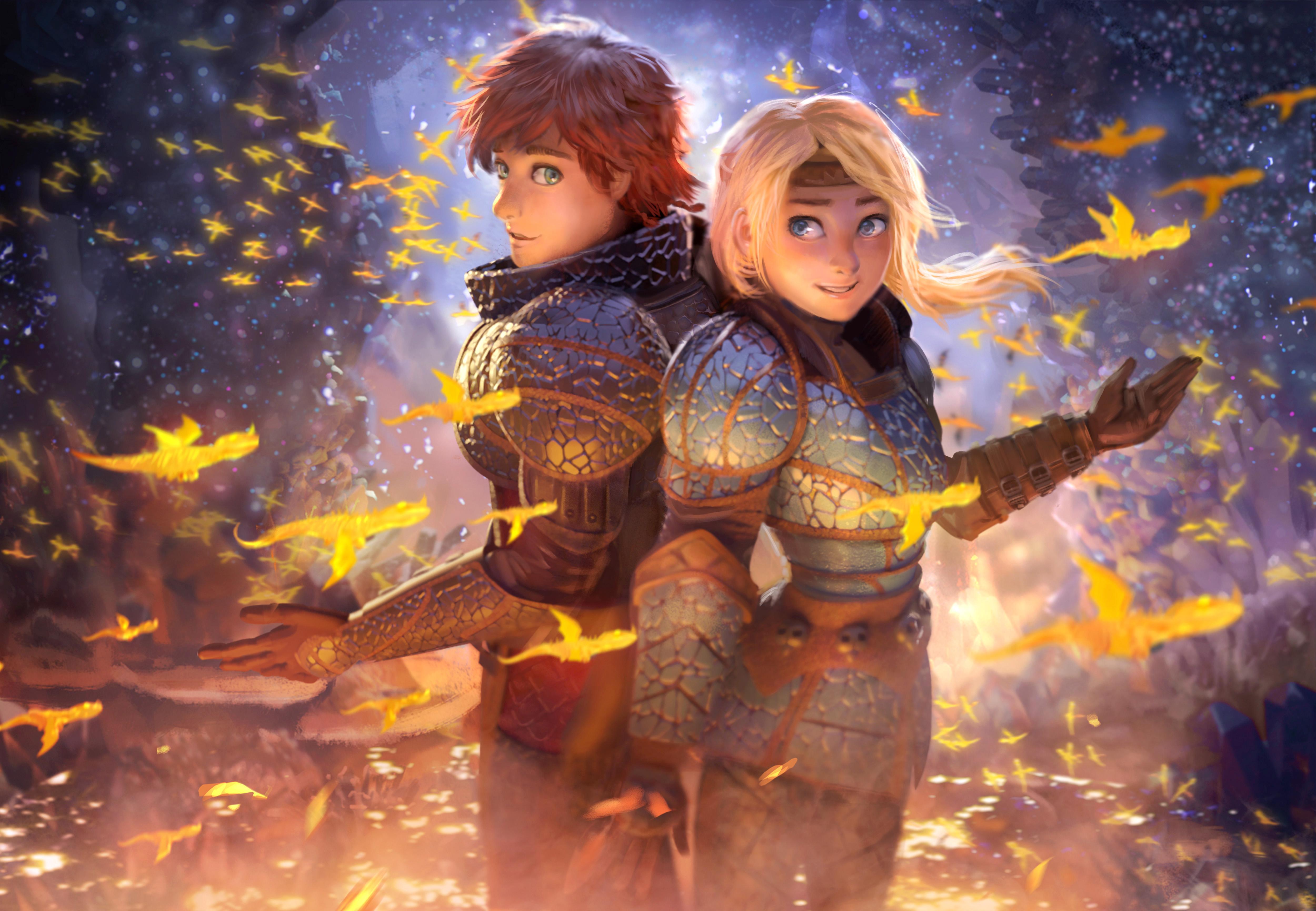 Hiccup And Astrid 5k, HD Movies, 4k Wallpaper, Image