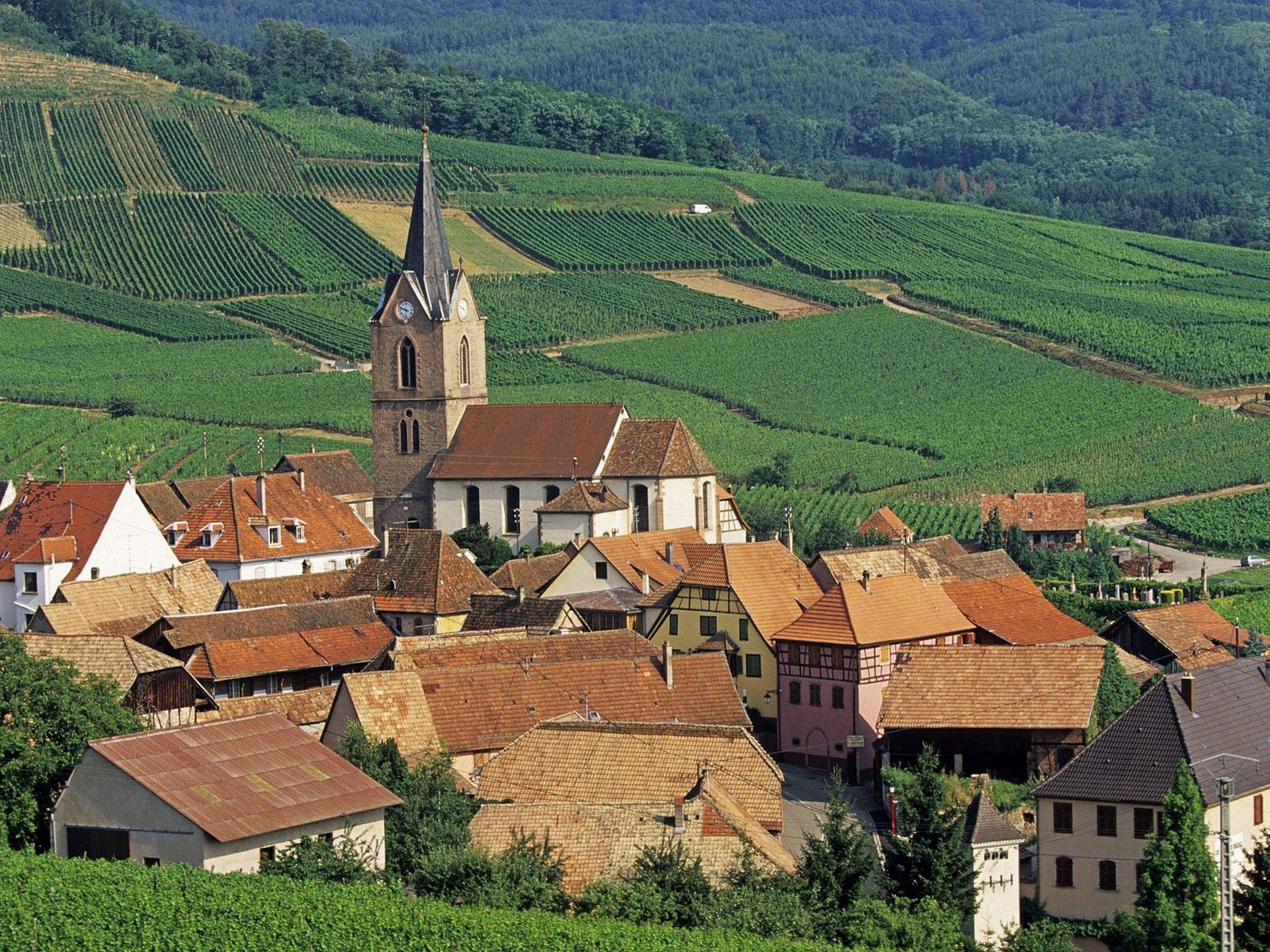 Known places: Rodern, Haut Rhin, Alsace, France, desktop