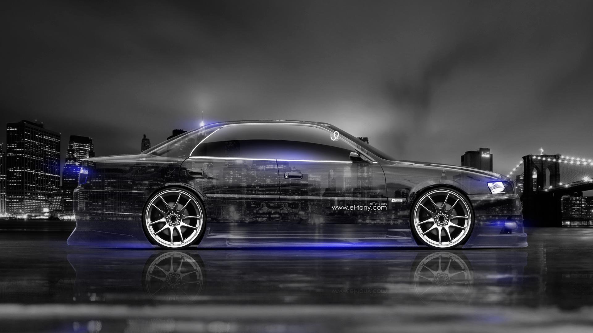 Toyota Chaser JZX100 JDM Side Crystal City Car 2014
