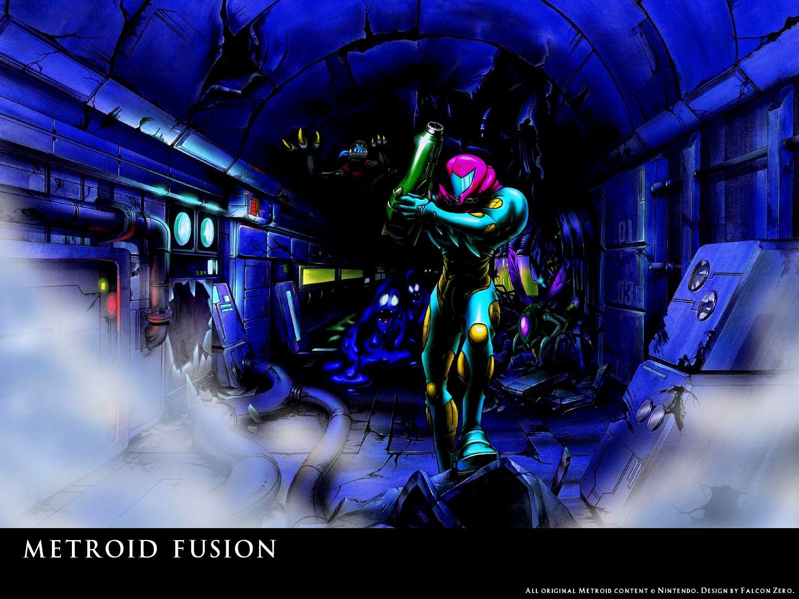Wallpaper creations (Metroid Recon)