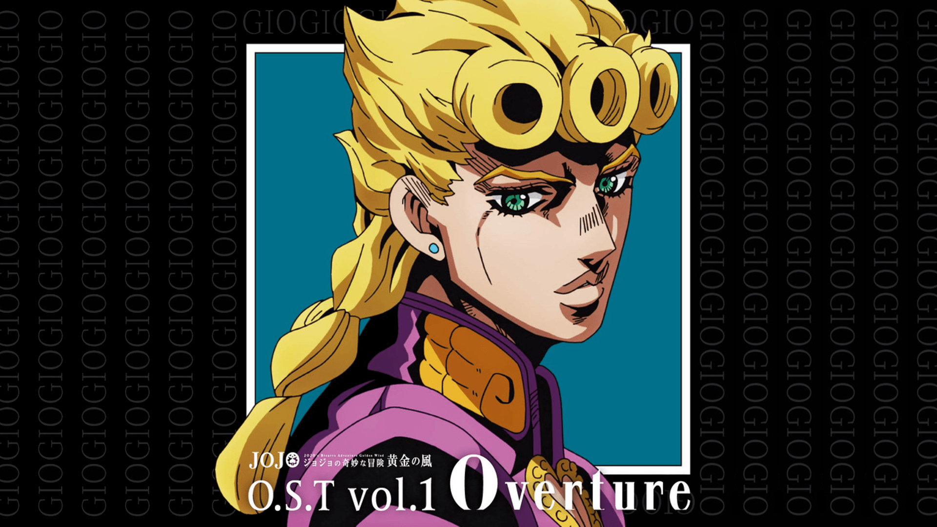 Fanart JoJo Golden Wind OST Vol.1 Overture Wallpaper