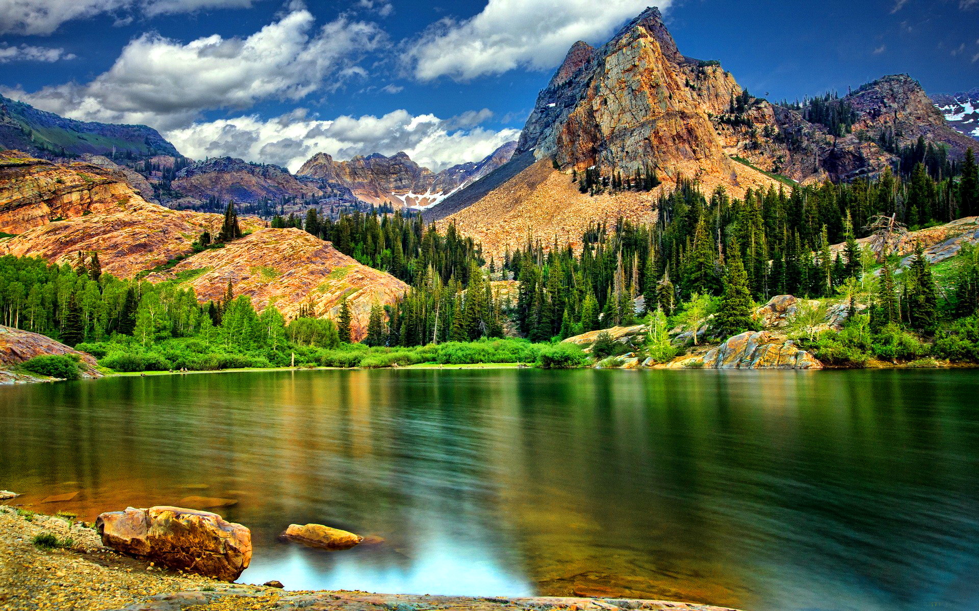 Beautifull Lake View Nature #Wallpaper
