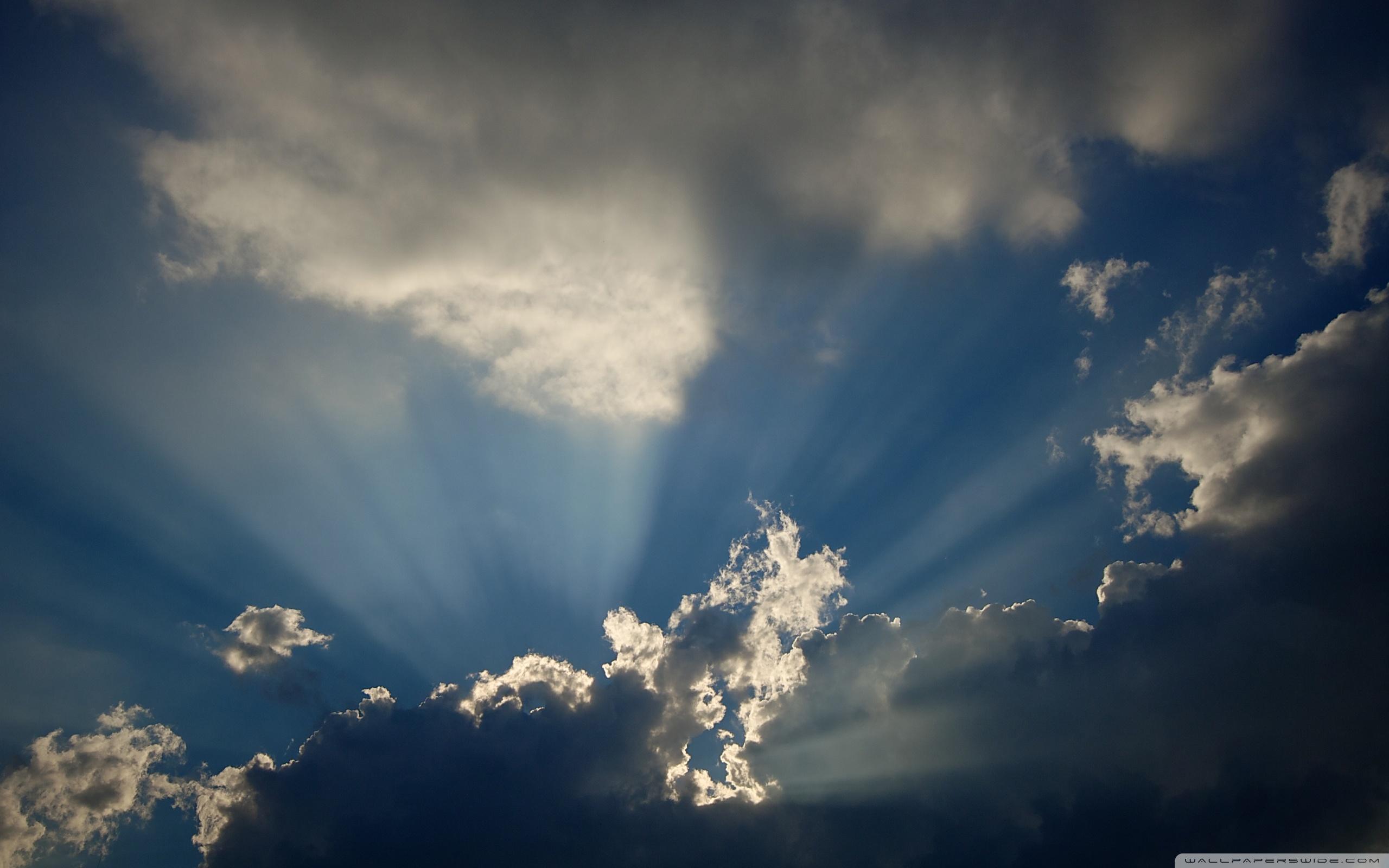 Cloud And Sunbeam ❤ 4K HD Desktop Wallpaper for 4K Ultra HD