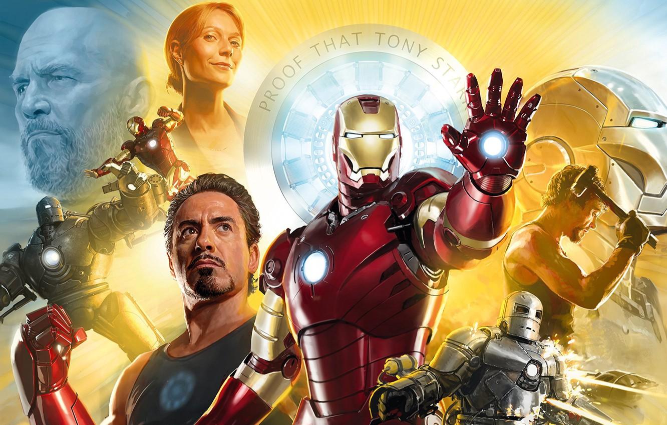 Wallpaper Art, Iron Man, Tony Stark, Iron Man, Tony