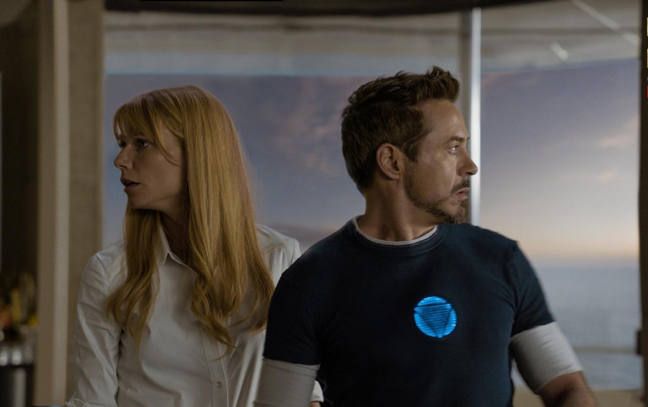 Tony Stark and Pepper Pots wallpaper