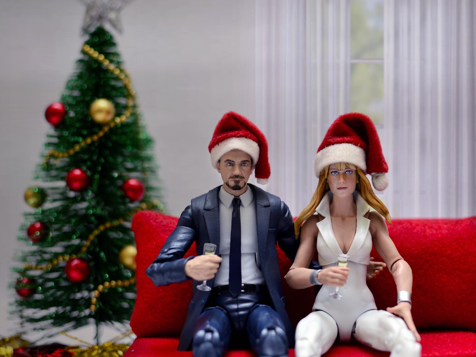 Tony Stark's Christmas Eve Party with Pepper Potts