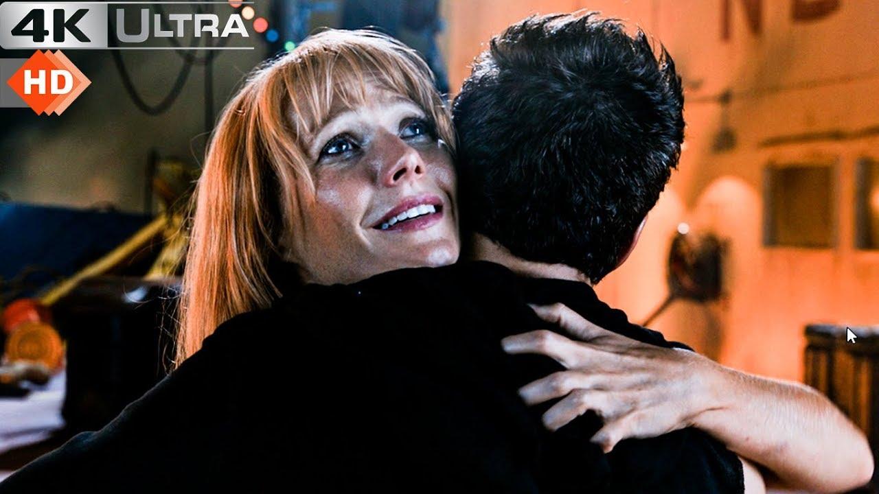 Iron Man 3 Stark And pepper potts Last Scene 4k