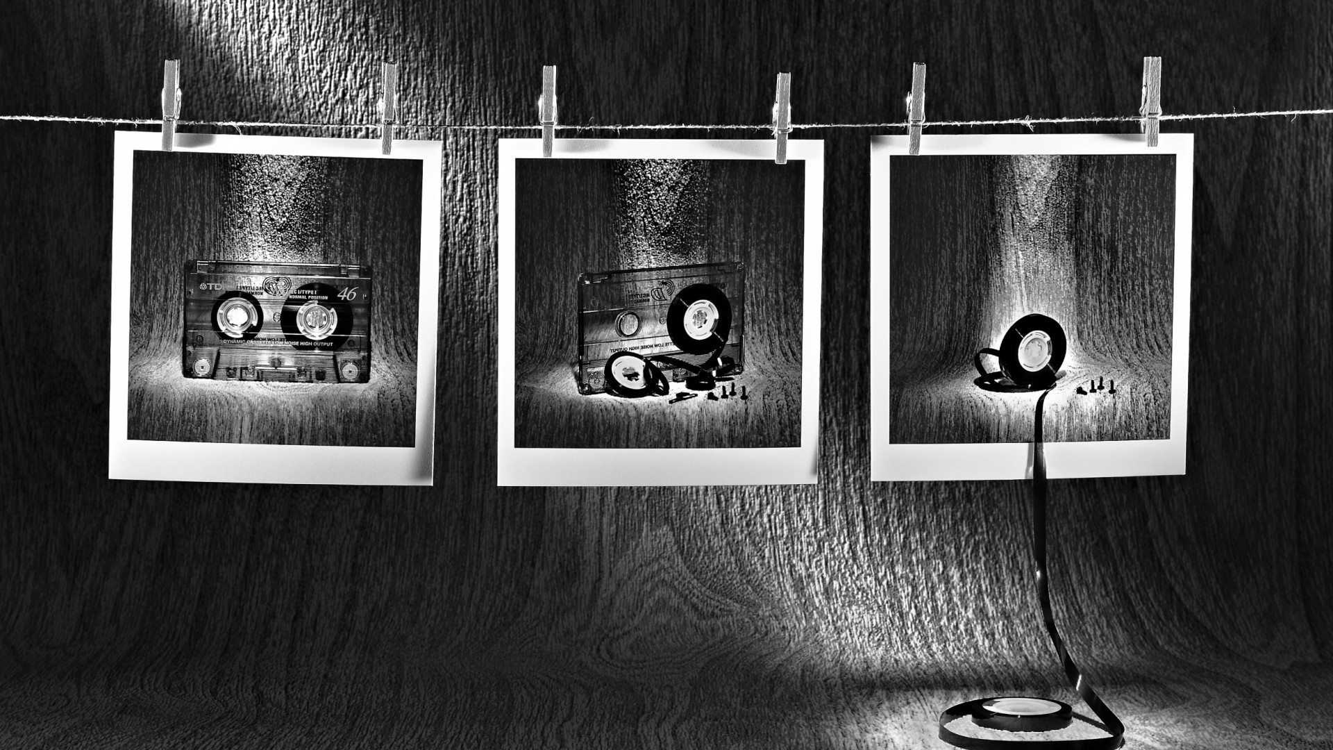 Old Cassette Tape HD Wallpaper