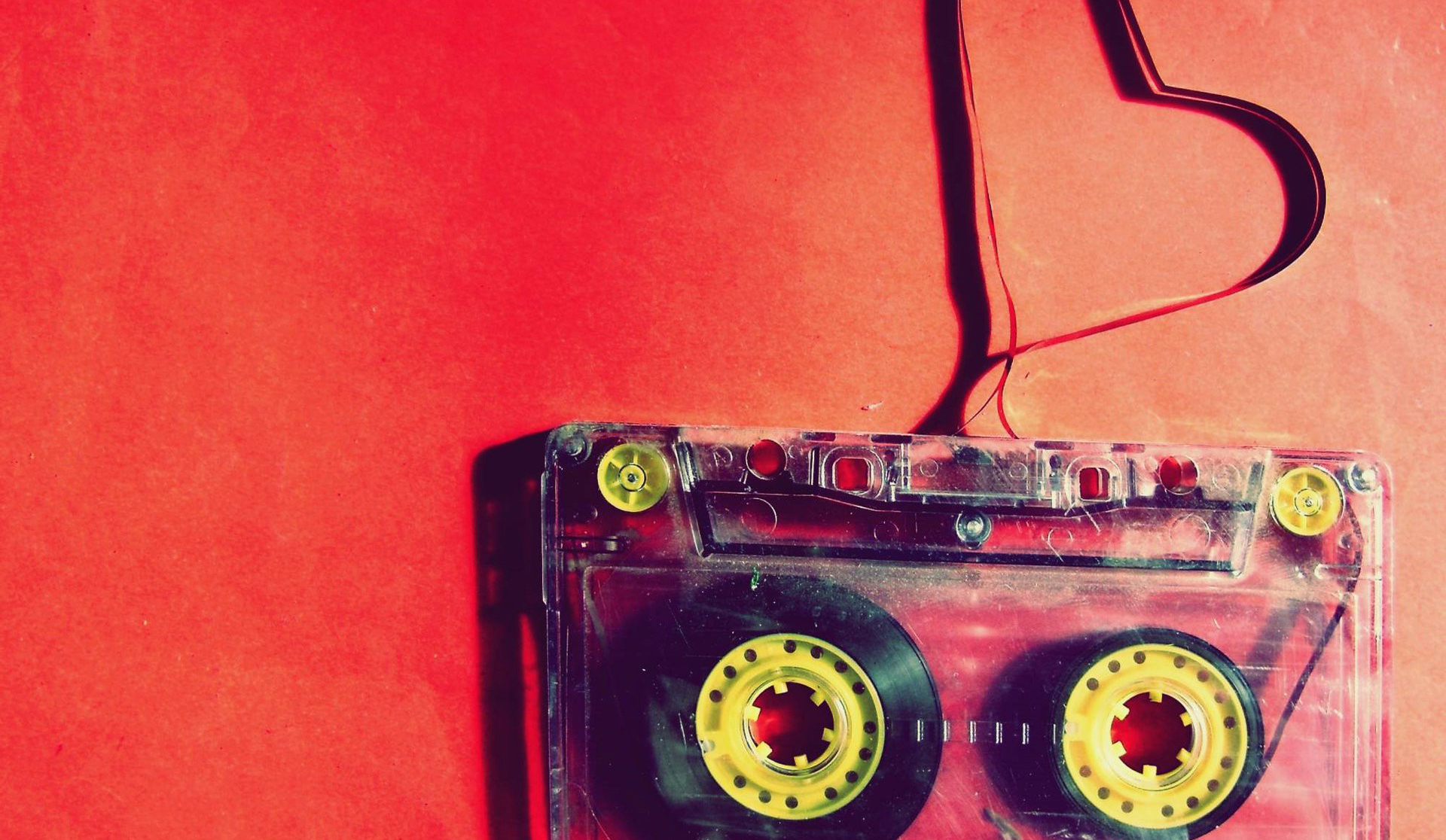 Love Music Tape Wallpaper HD / Desktop and Mobile Background