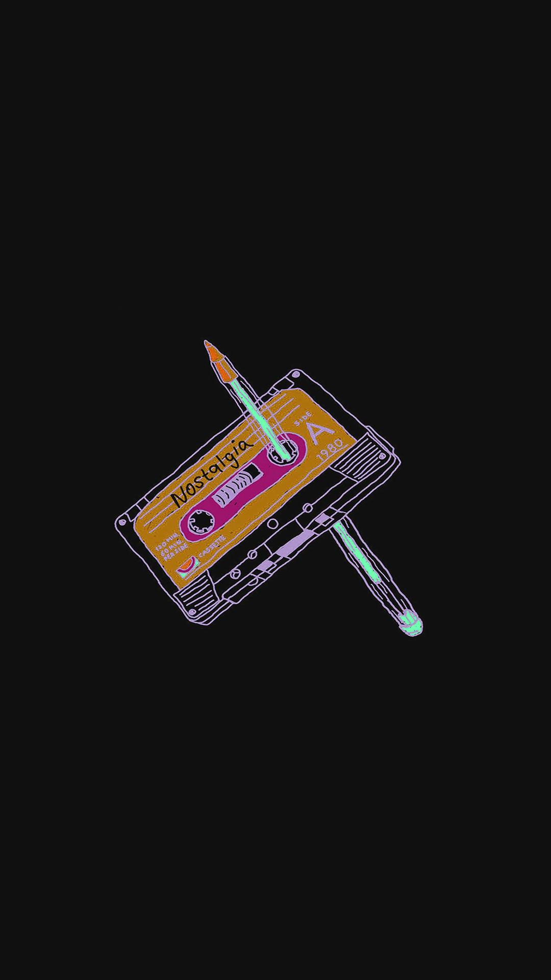 Cassette tape old iPhone 8 Wallpaper Free Download