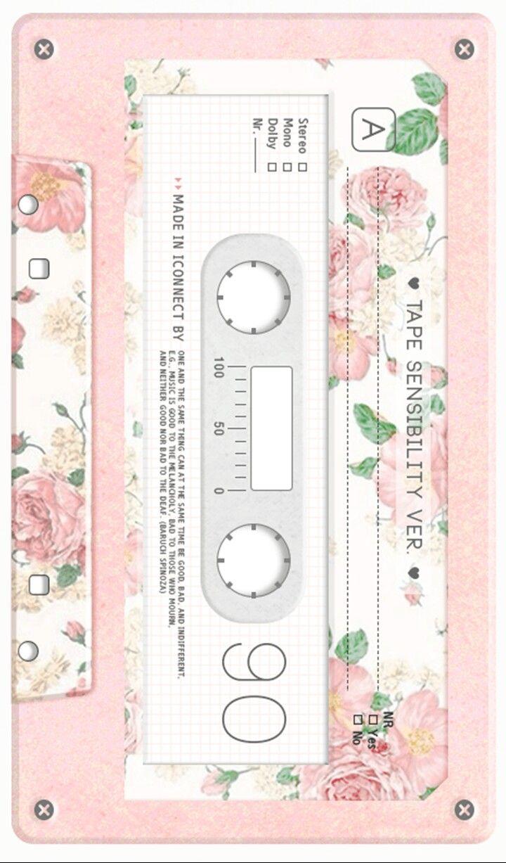 Cassette Tape. Phone Wallpaper. iPhone wallpaper vintage