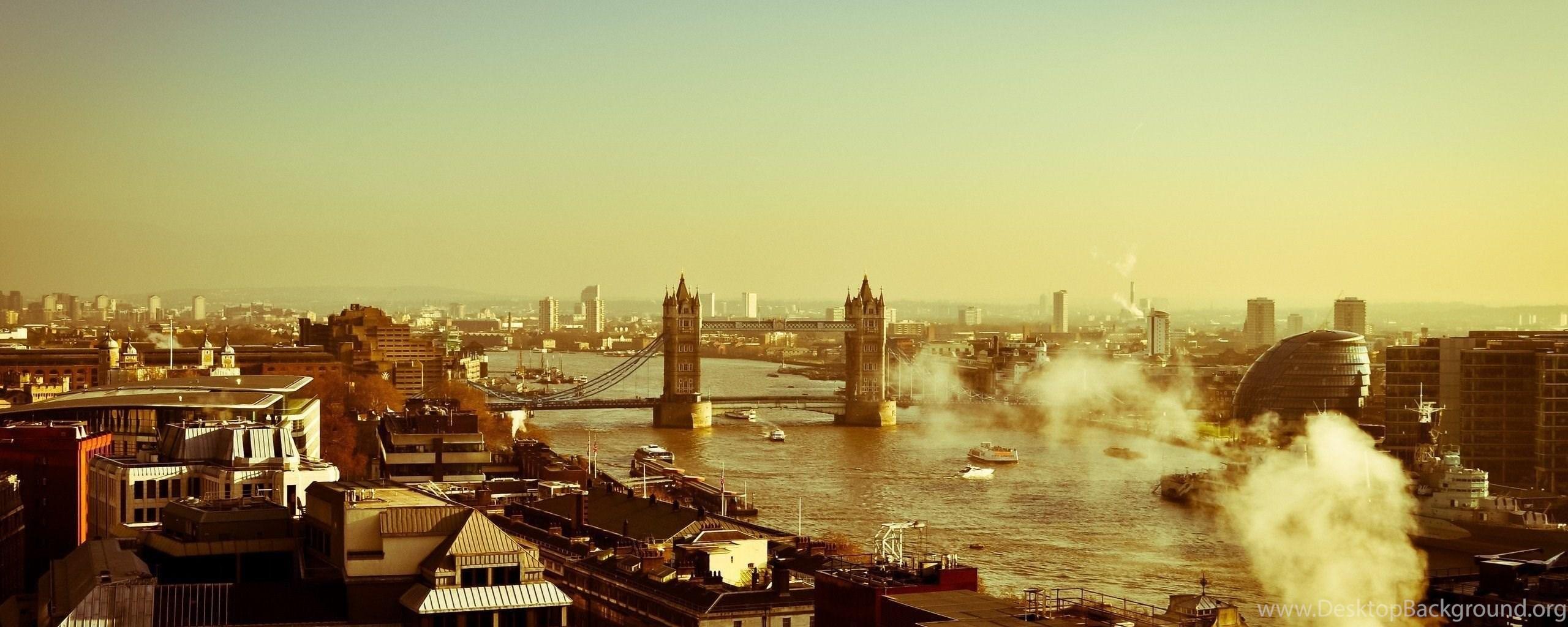 Old Tower Bridge London Wallpaper Desktop Background