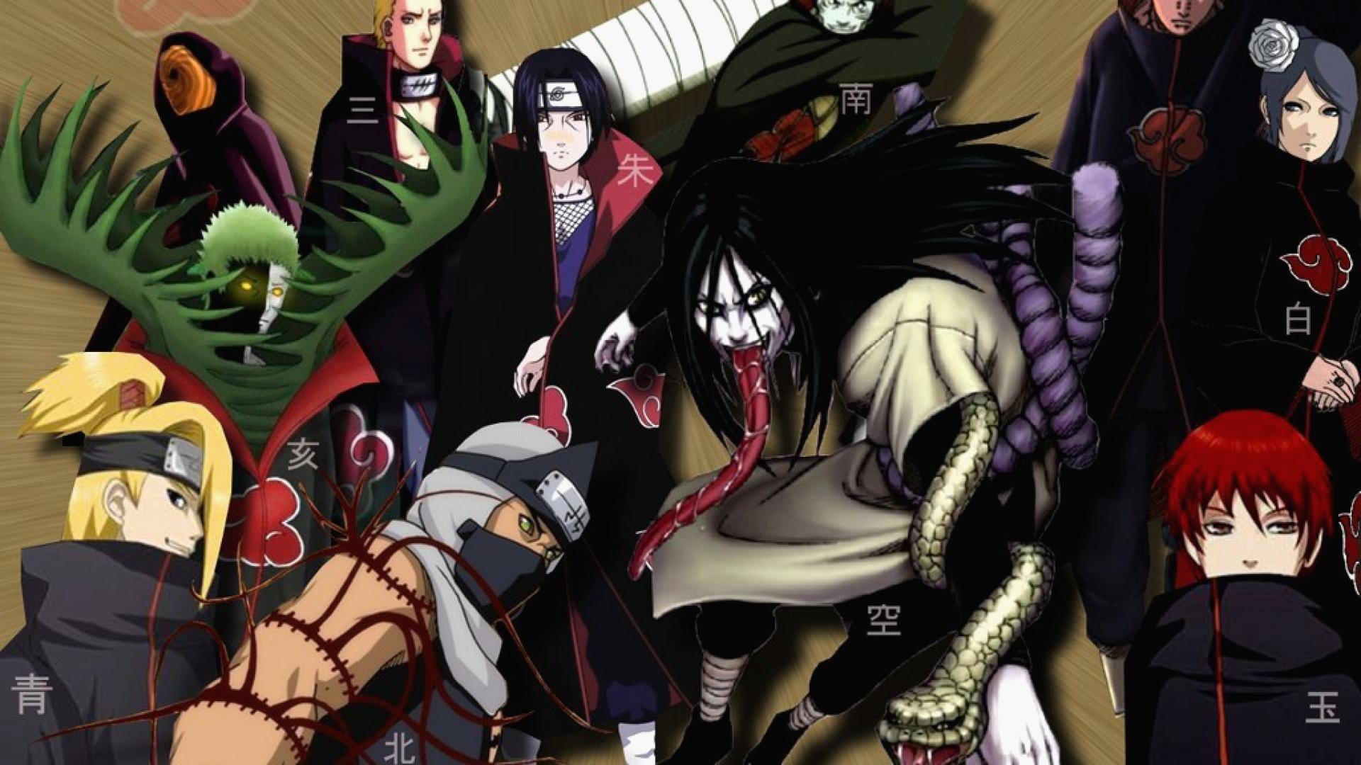 Naruto Shippuden Wallpaper Akatsuki background picture